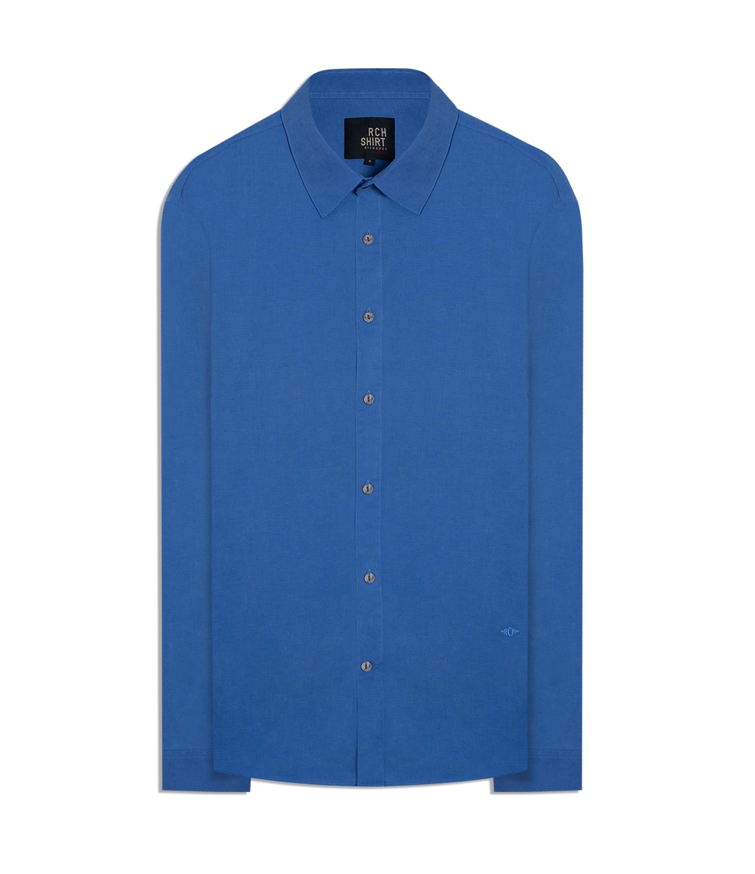 Camisa Linho Blend Blue