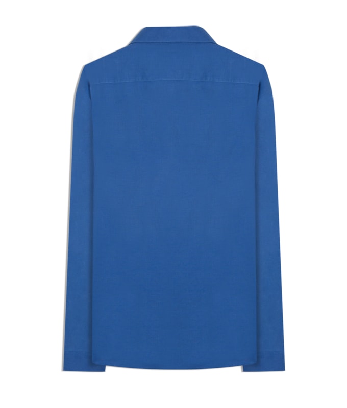 Camisa Linho Blend Blue