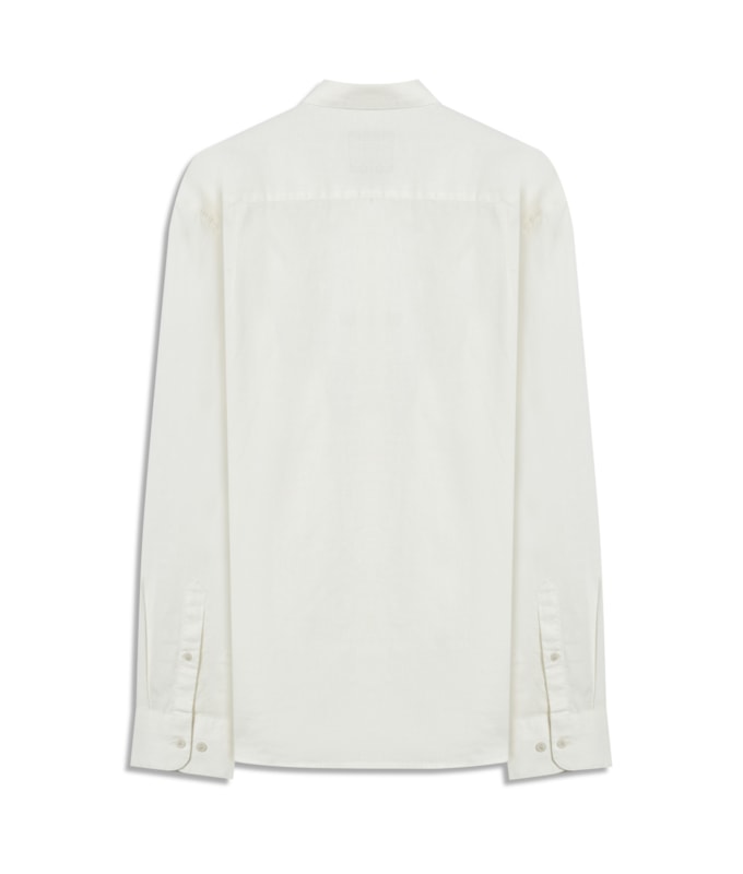 Camisa Linho Blend Branco