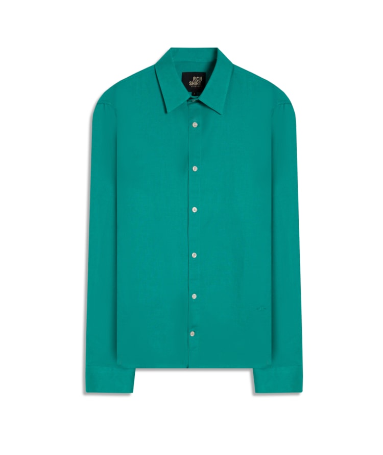 Camisa Linho Blend Esmeralda