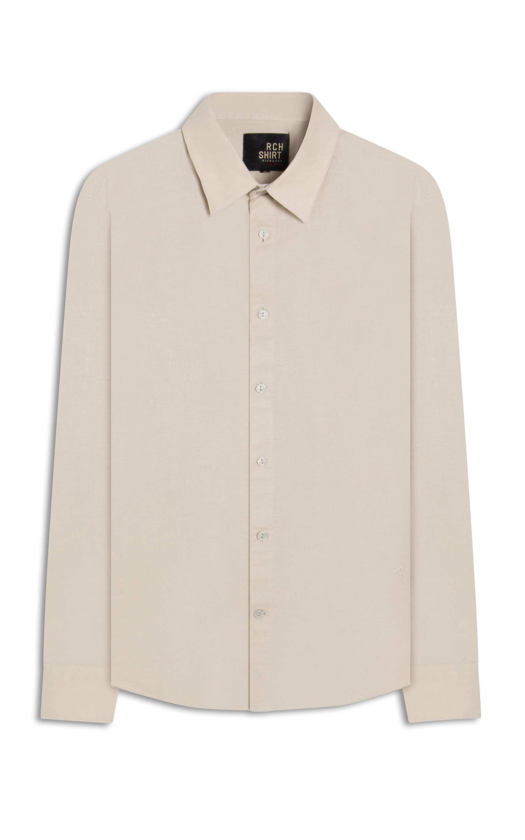 Camisa Linho Blend Gelo