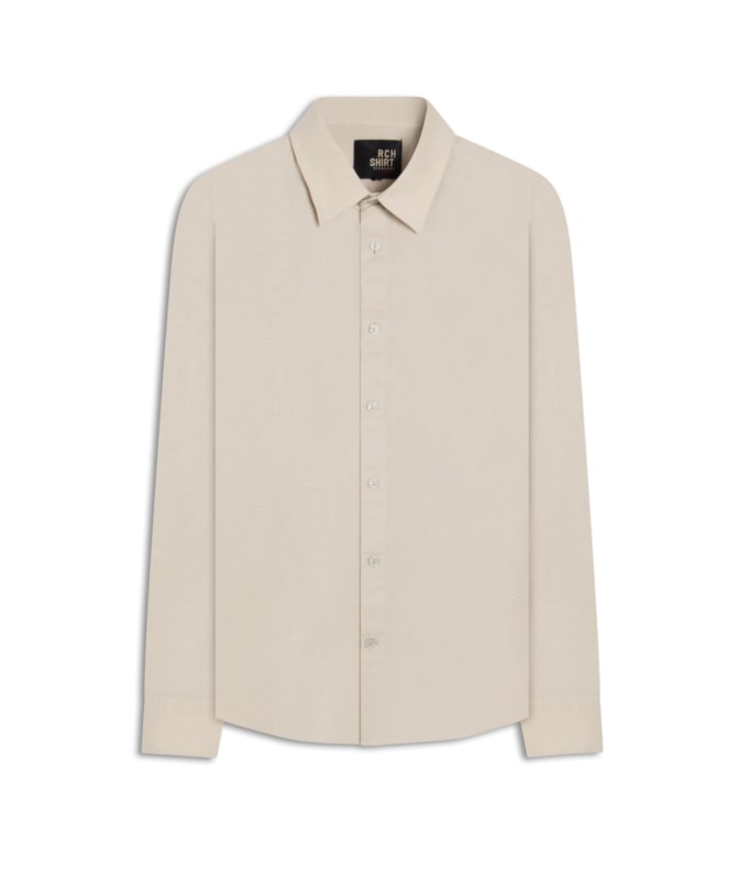 Camisa Linho Blend Gelo