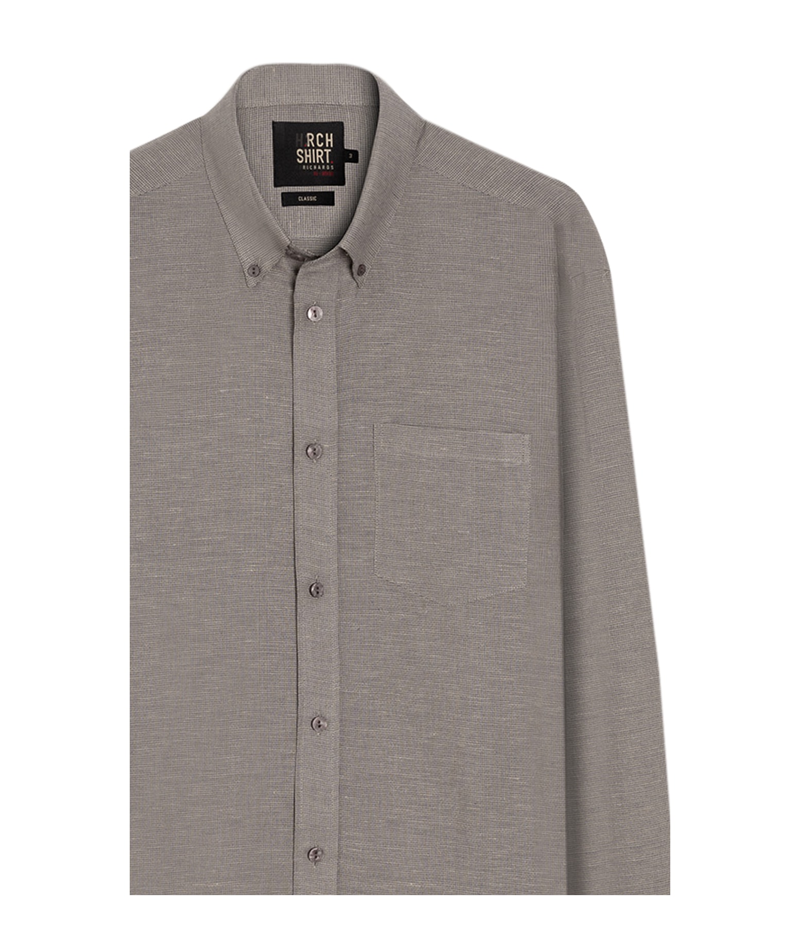 Camisa Linho Blend  Marco Ml Marrom