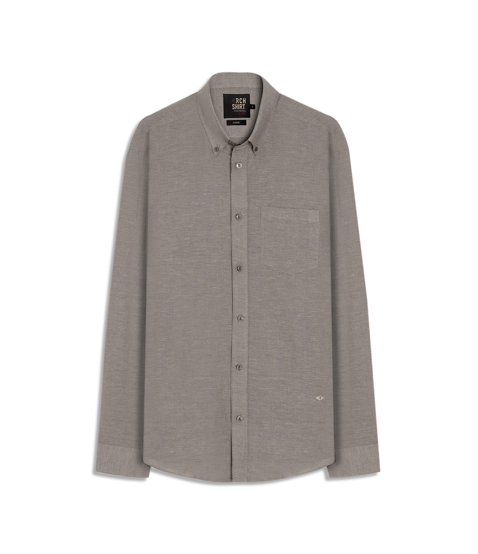 Camisa Linho Blend  Marco Ml Marrom