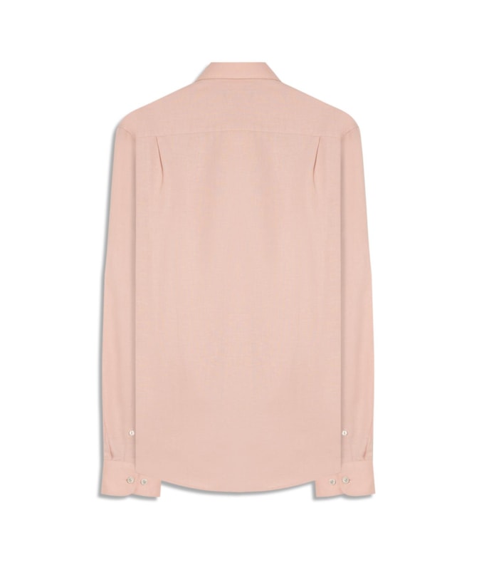 Camisa Linho Blend Nude