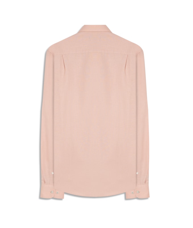 Camisa Linho Blend Nude