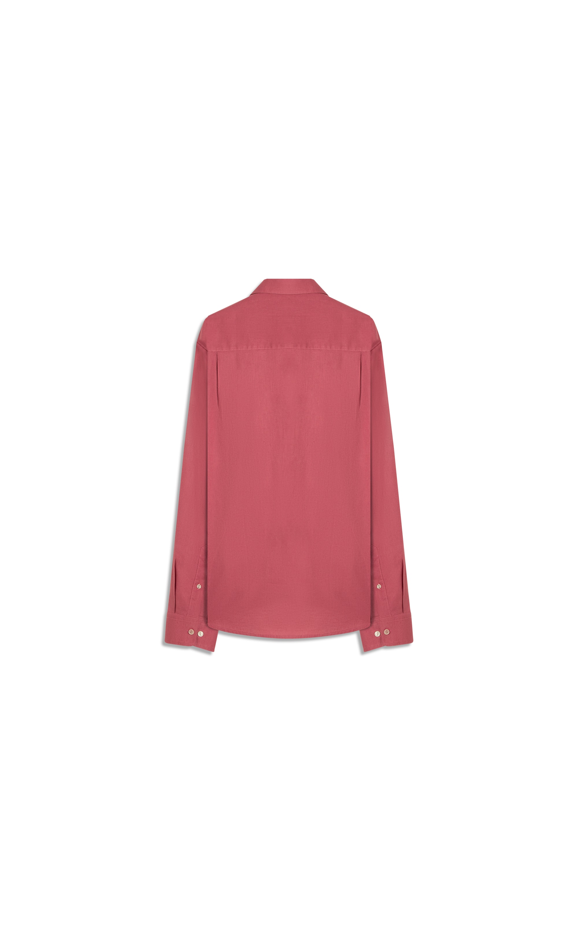 Camisa Linho Blend Rosa Velho