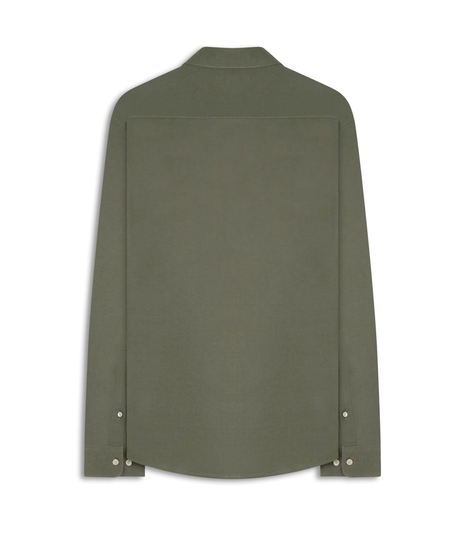 Camisa Linho Blend Verde Army