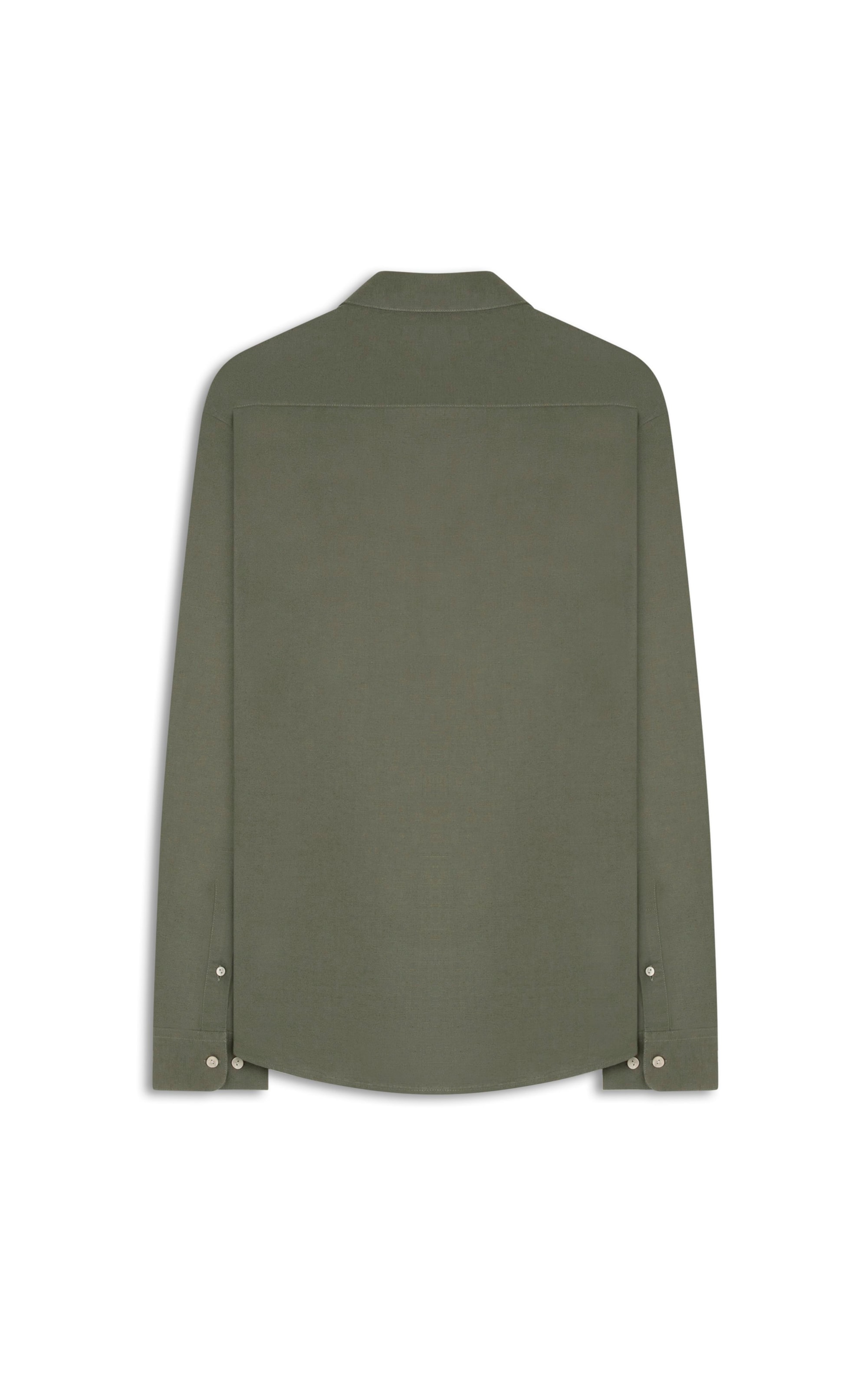 Camisa Linho Blend Verde Army