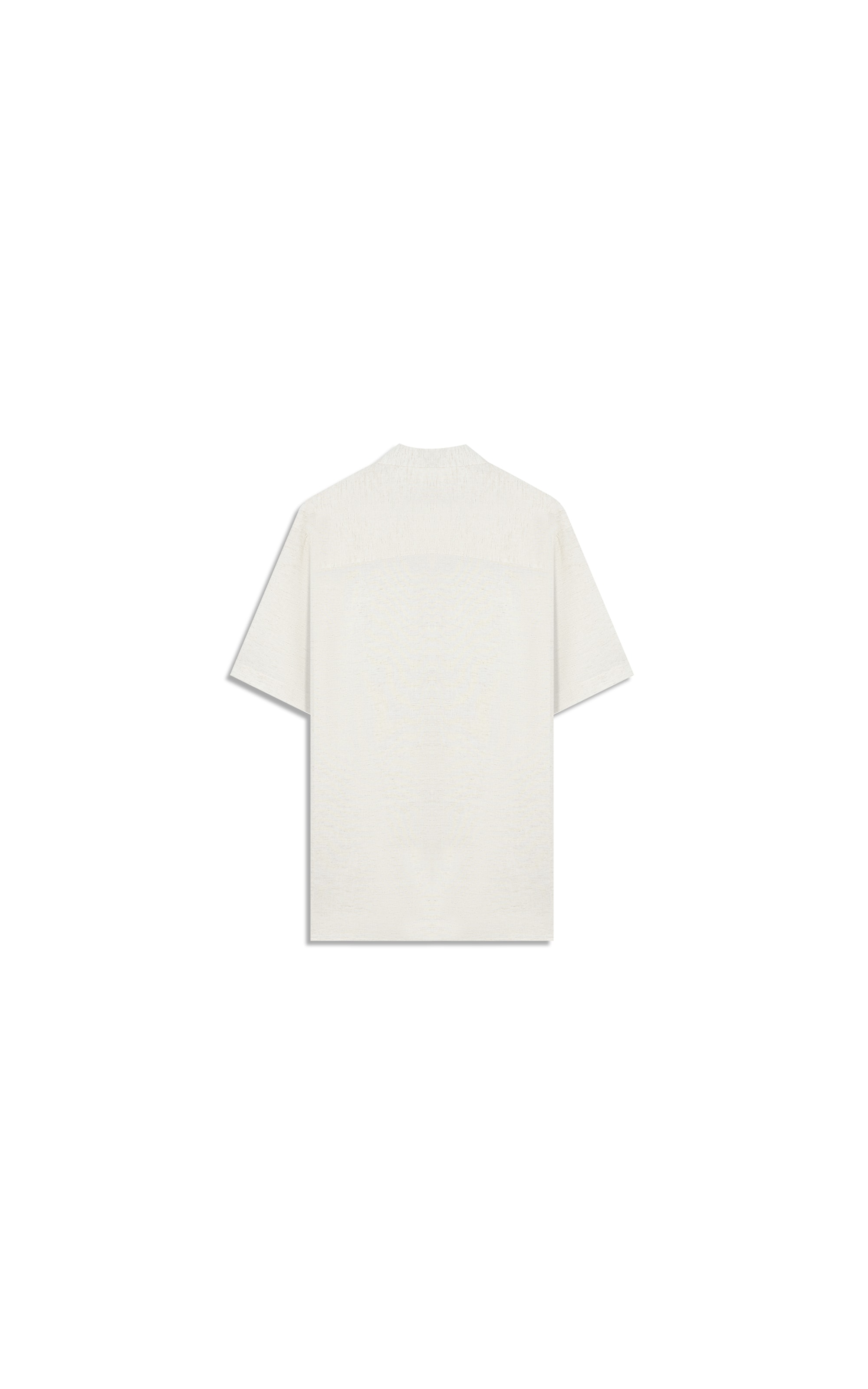 Camisa Linho Blend Visco Mc Natural