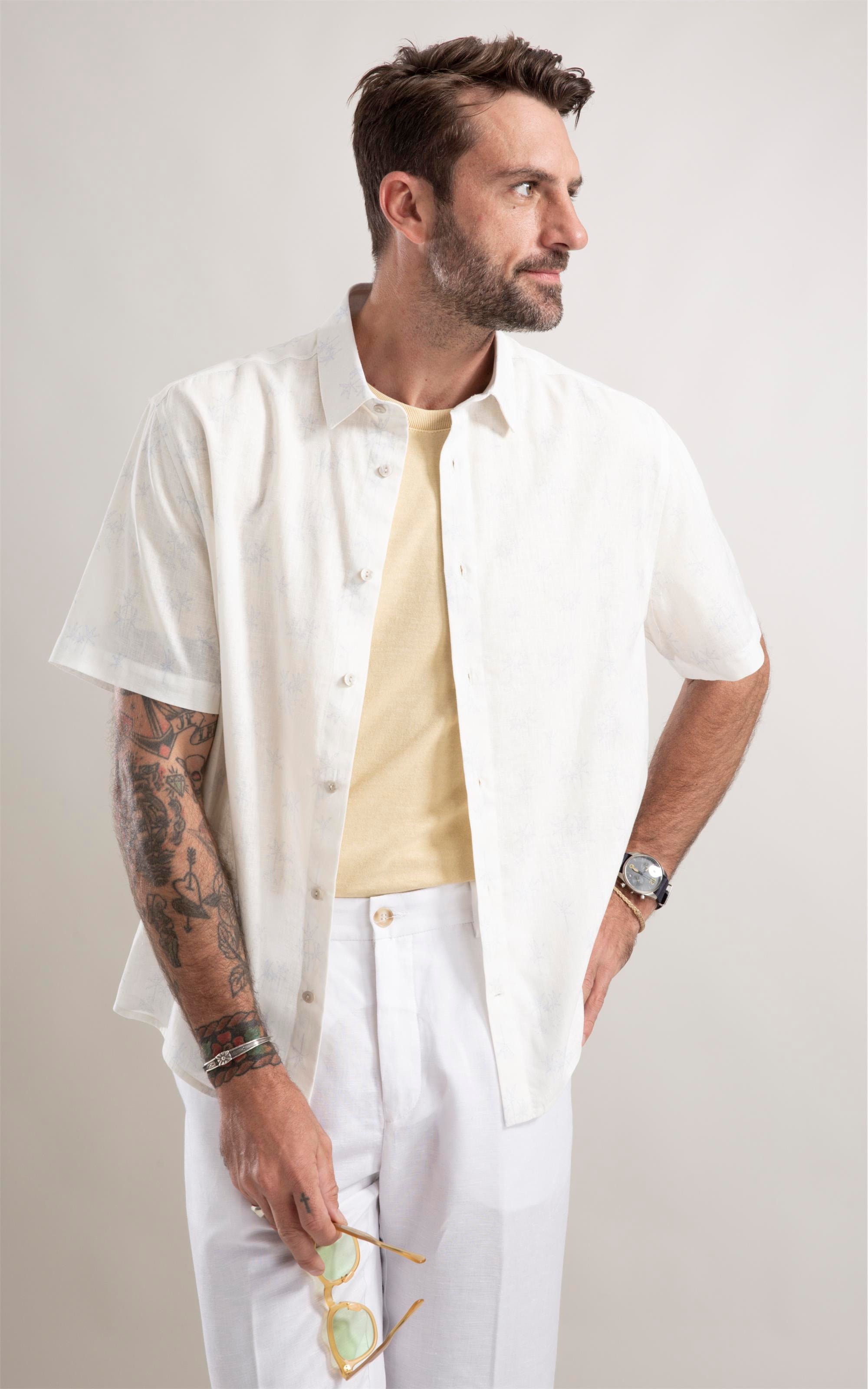 Camisa Linho Branco
