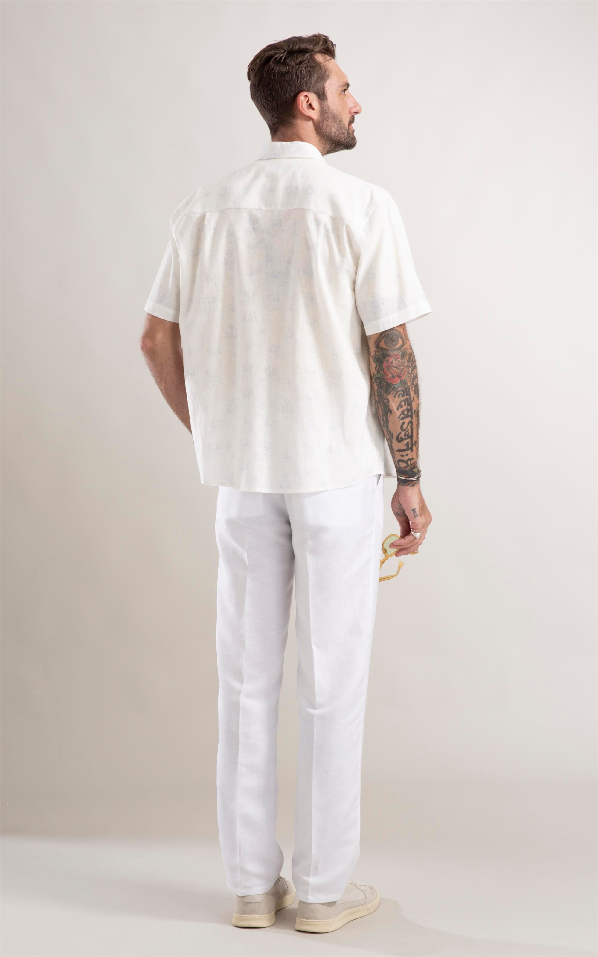 Camisa Linho Branco