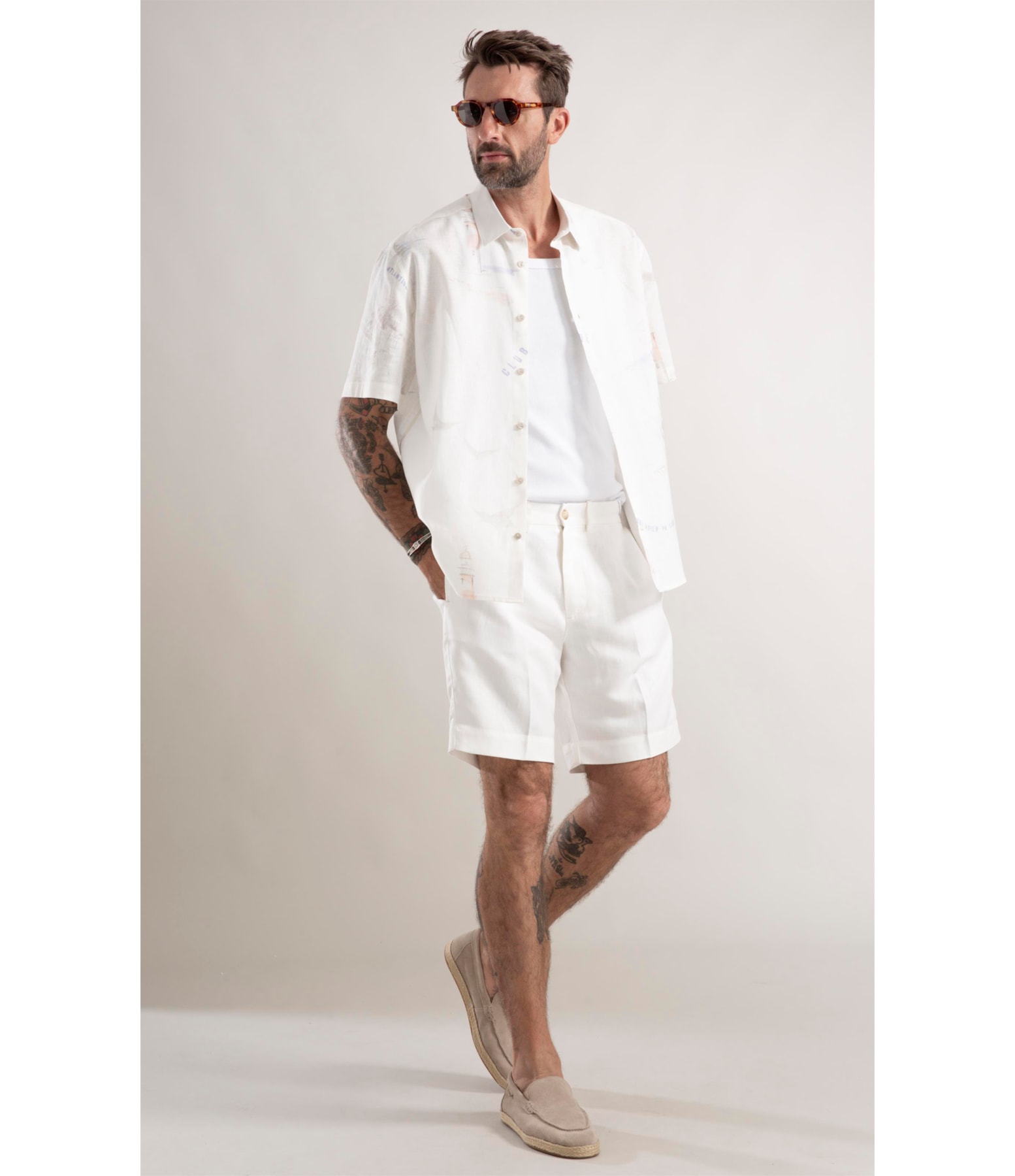 Camisa Linho Branco
