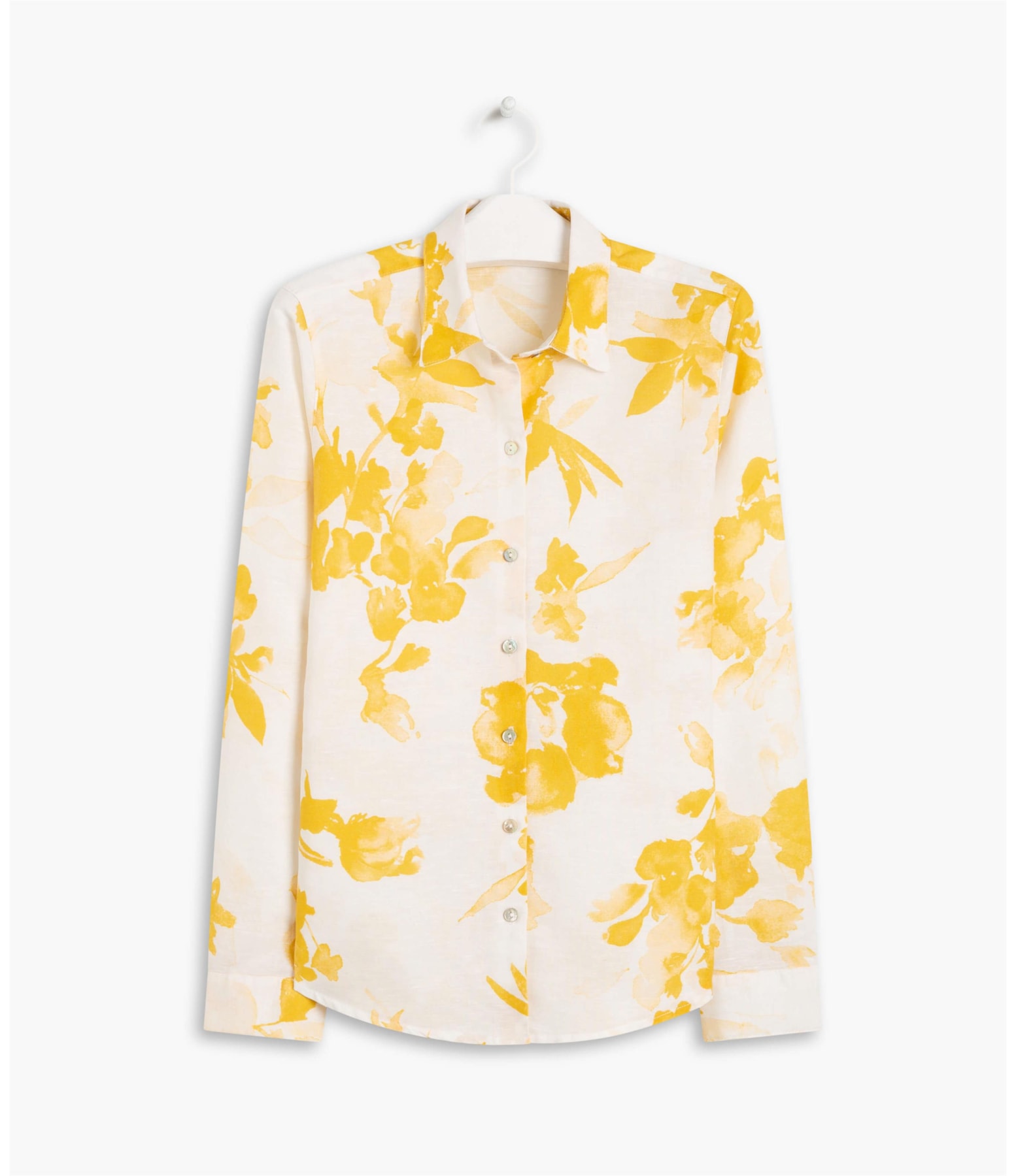 Camisa Linho  Bravus Amarelo