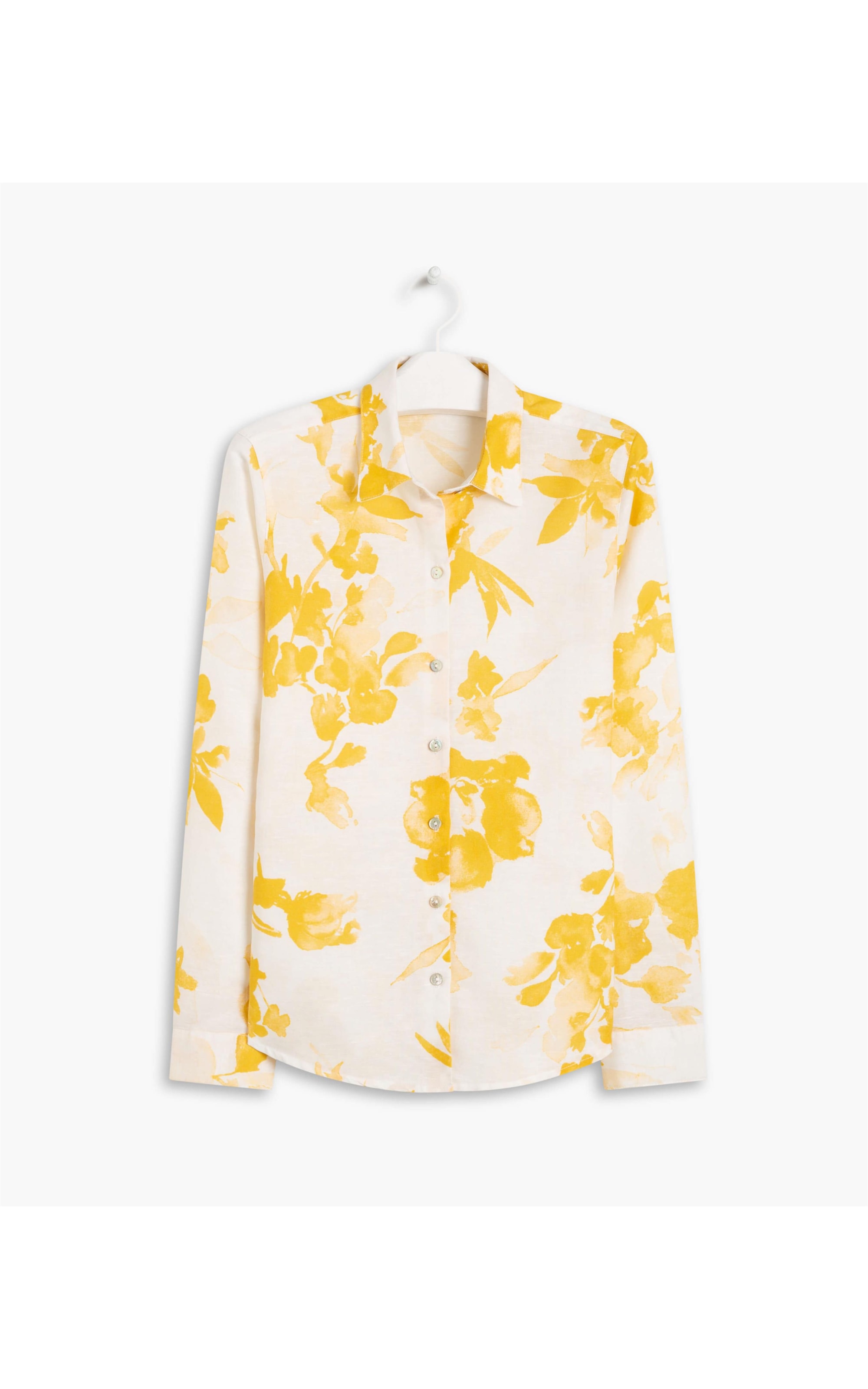 Camisa Linho  Bravus Amarelo
