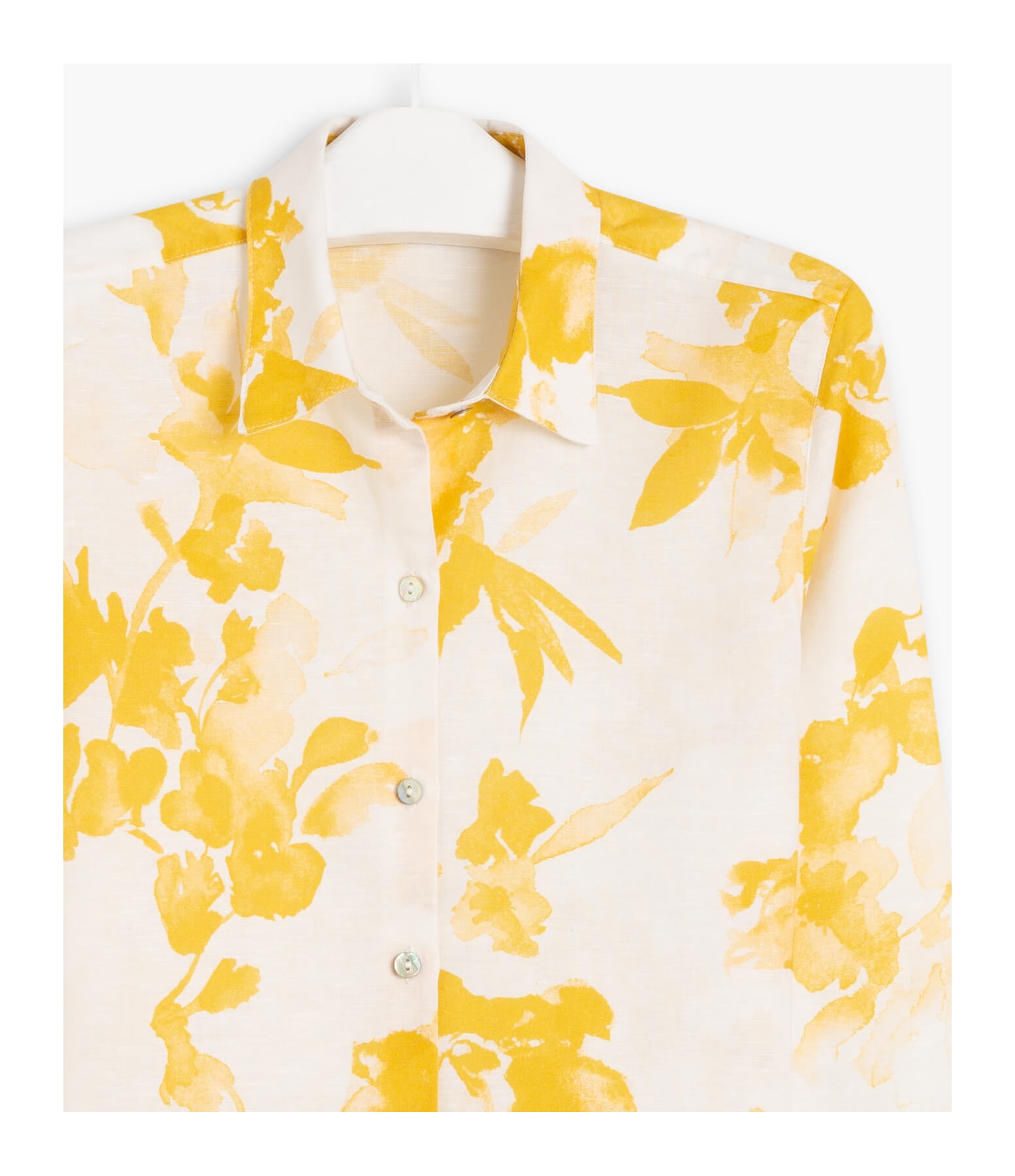 Camisa Linho  Bravus Amarelo