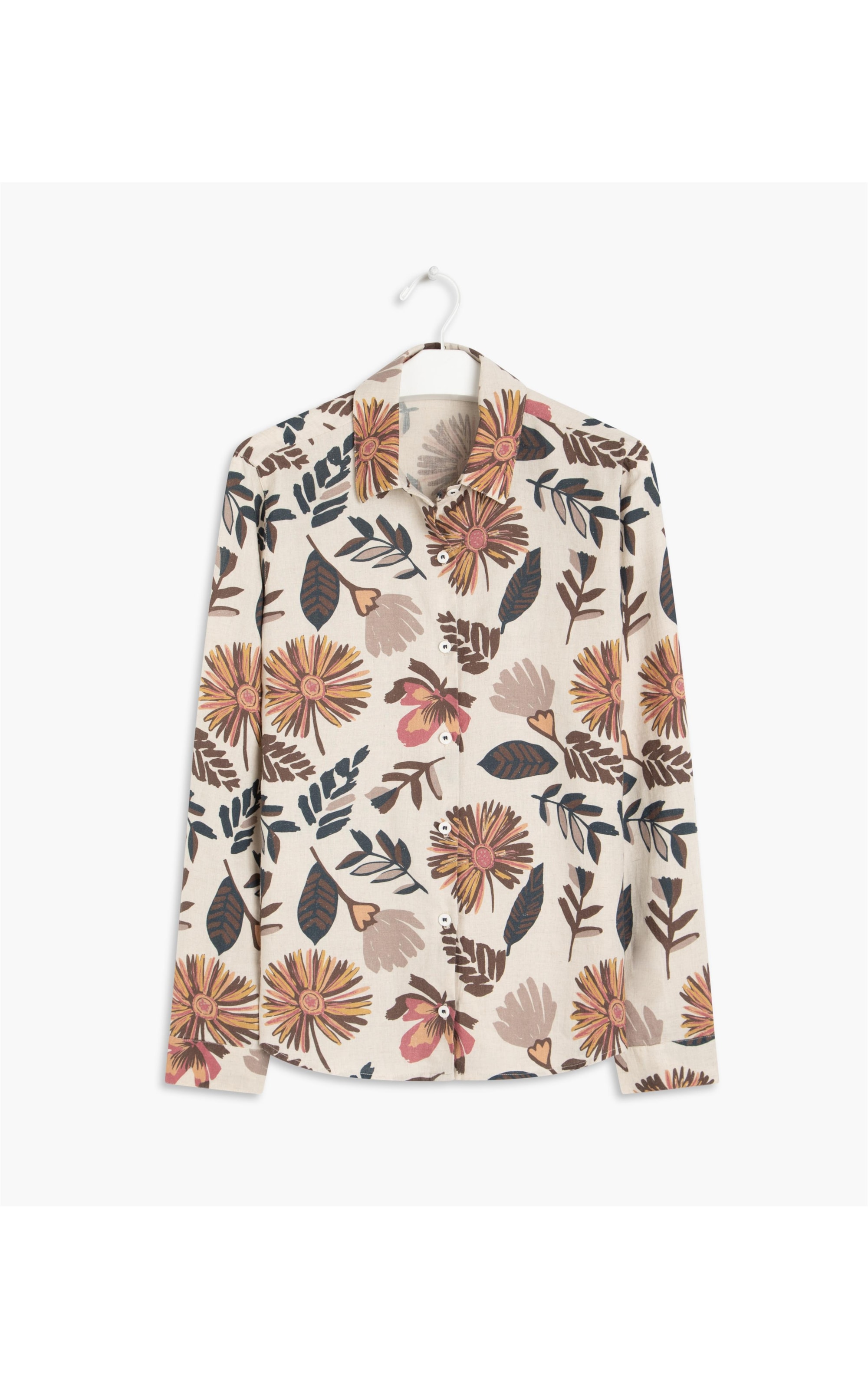 Camisa Linho  Bravus Campestre Natural