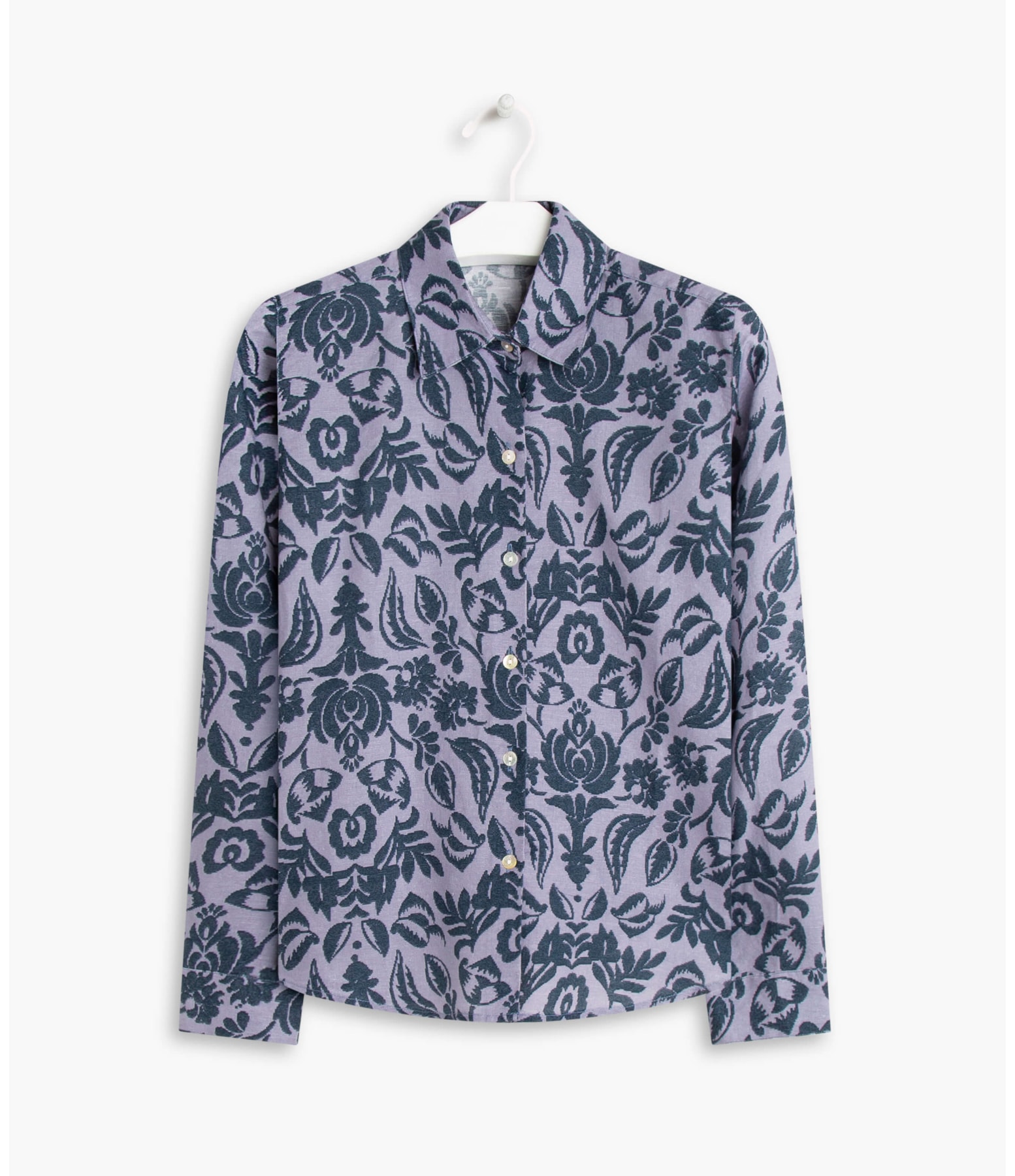 Camisa Linho  Bravus Ikat Frida Marinho