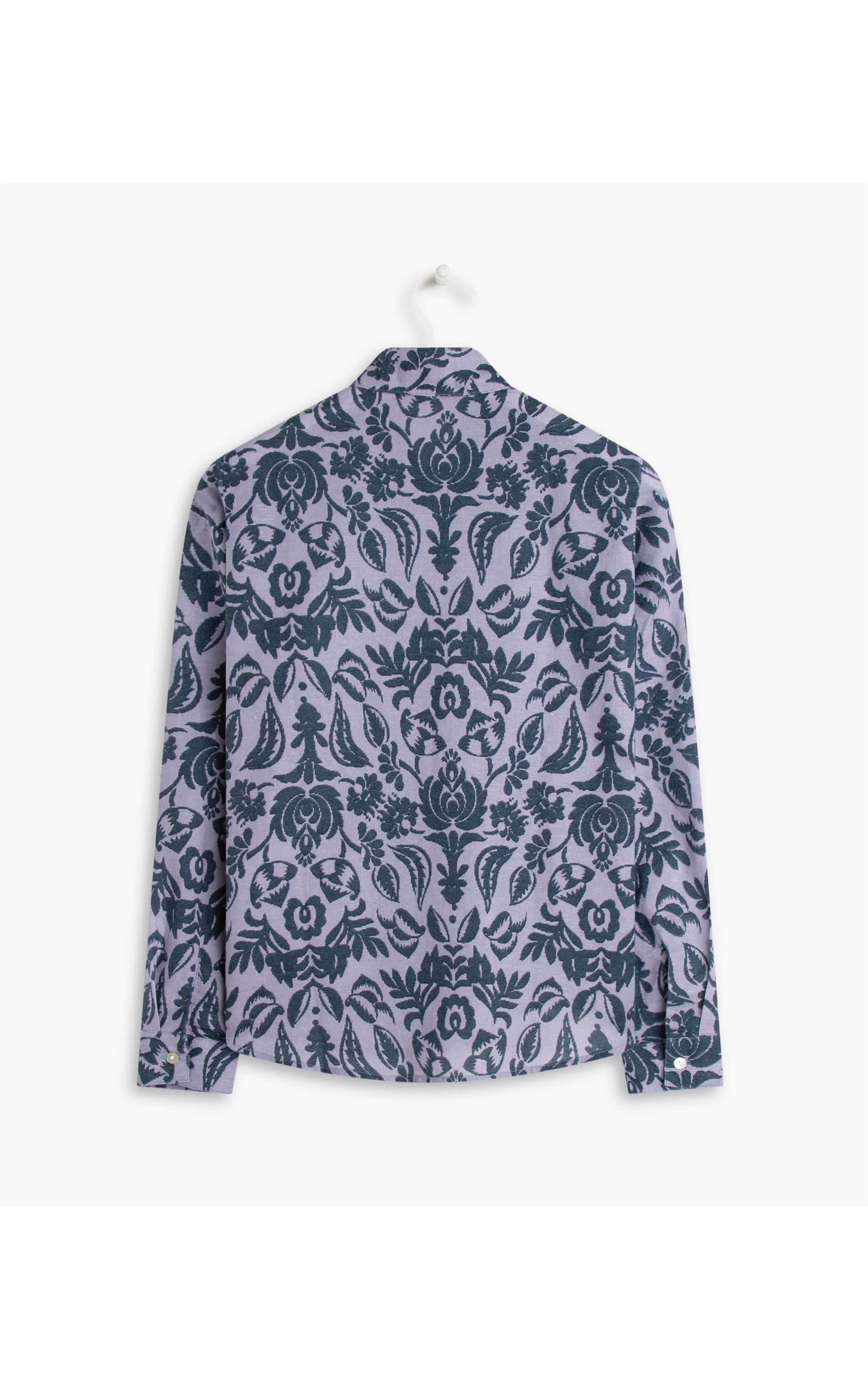 Camisa Linho  Bravus Ikat Frida Marinho