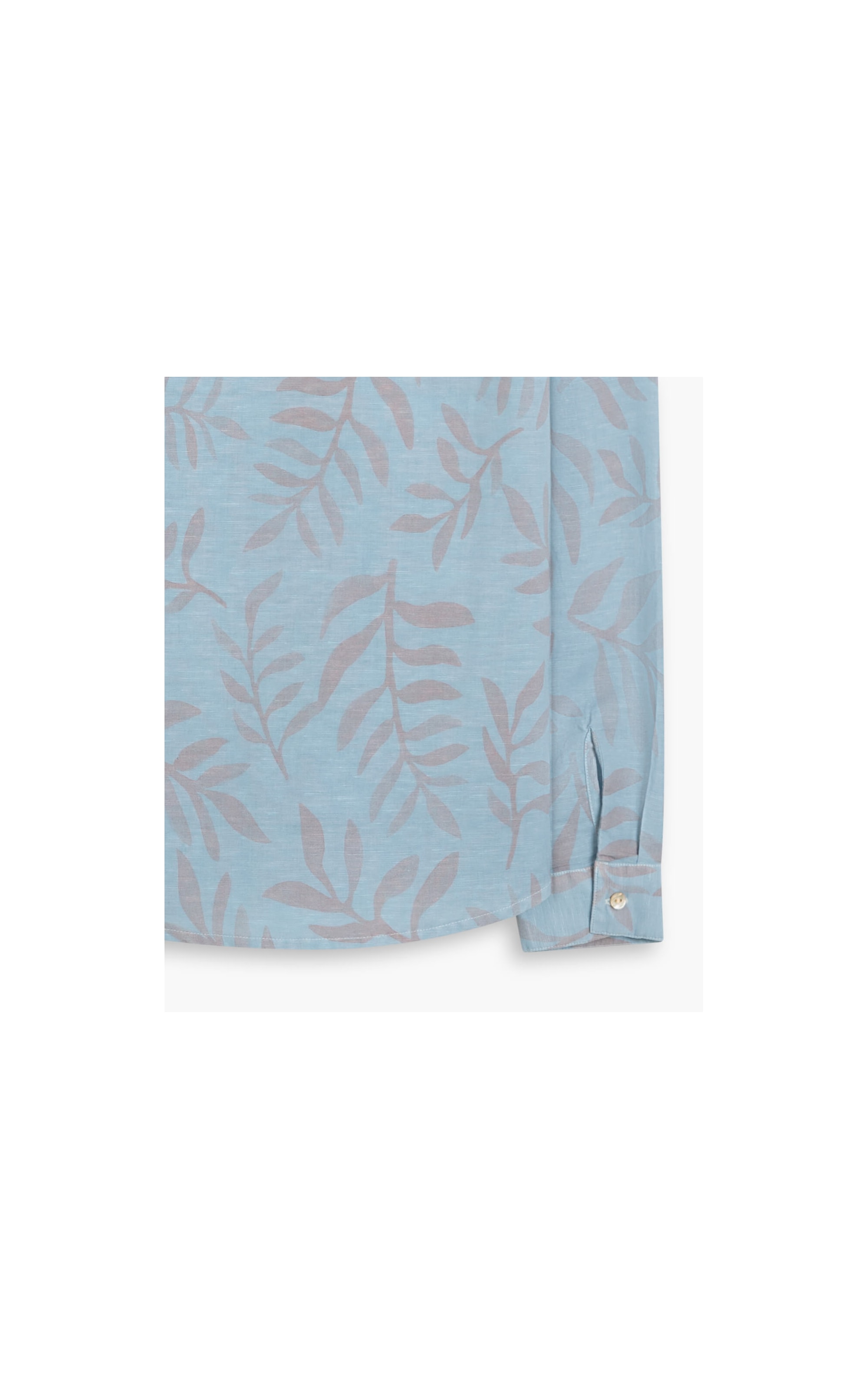 Camisa Linho  Bravus Kairo Azul Chofer