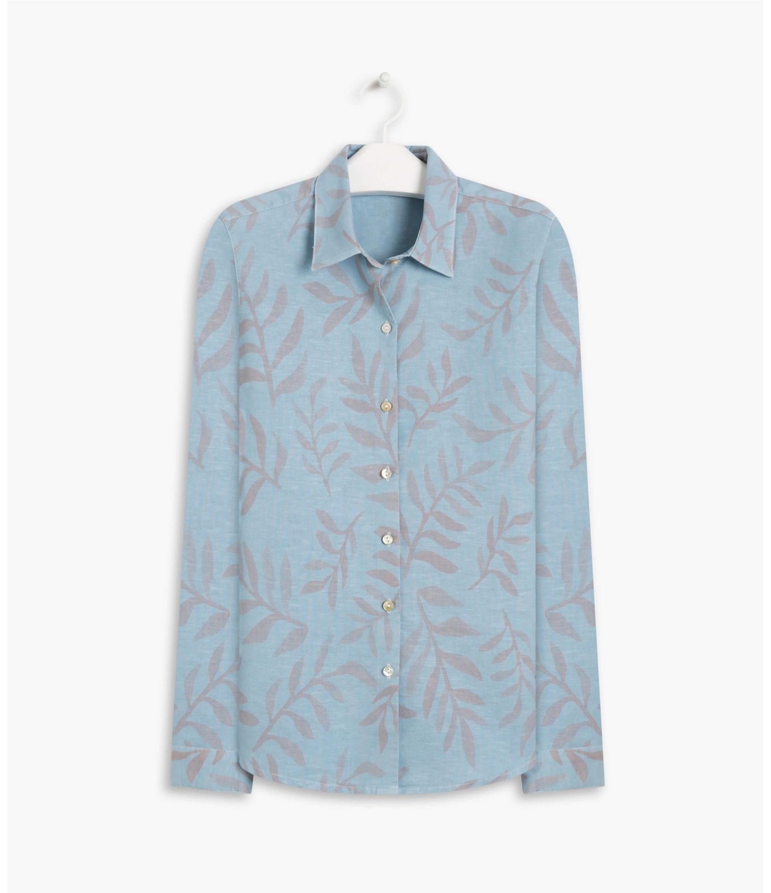 Camisa Linho  Bravus Kairo Azul Chofer