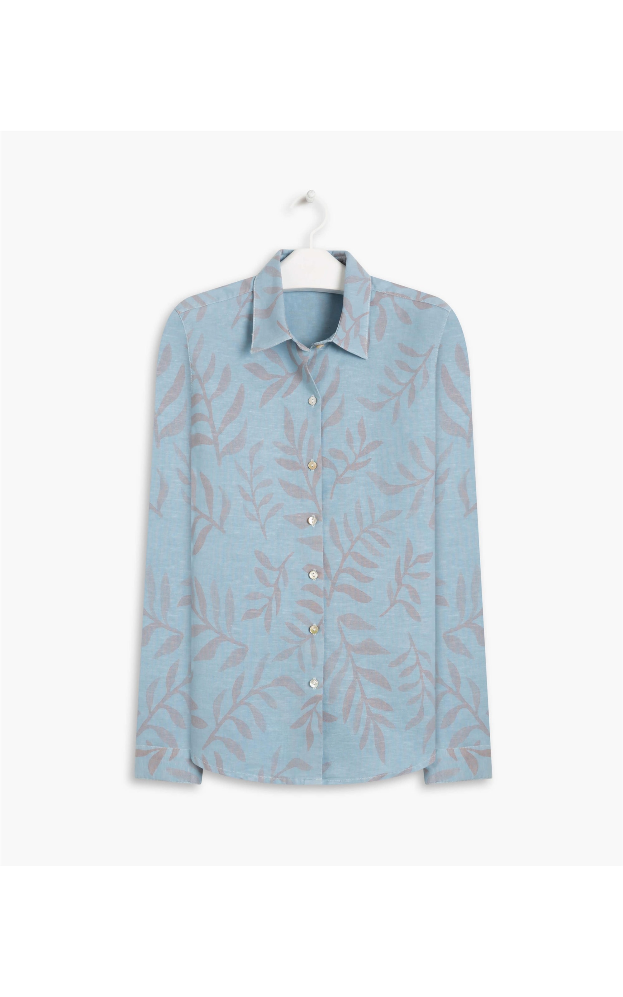 Camisa Linho  Bravus Kairo Azul Chofer