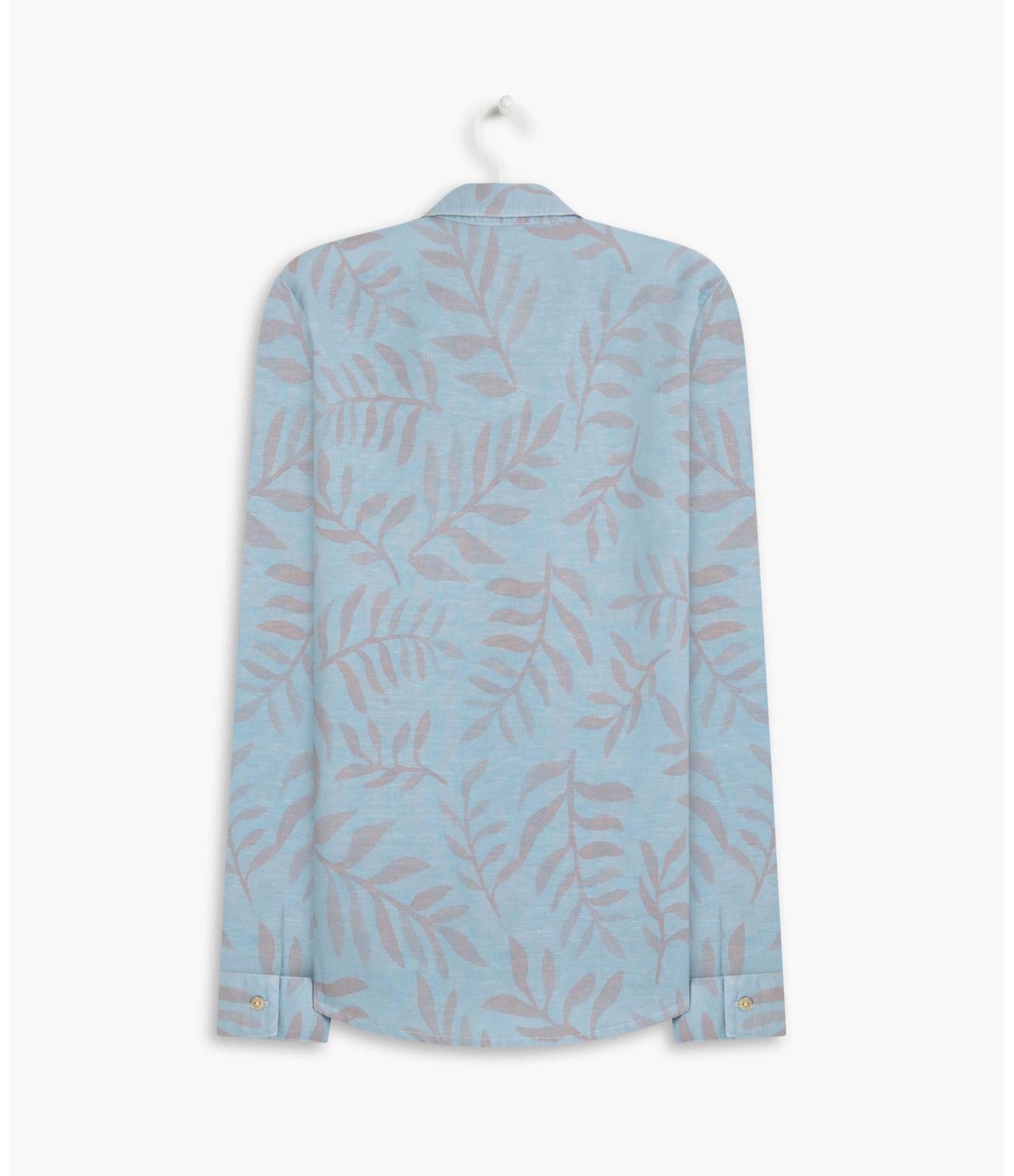 Camisa Linho  Bravus Kairo Azul Chofer