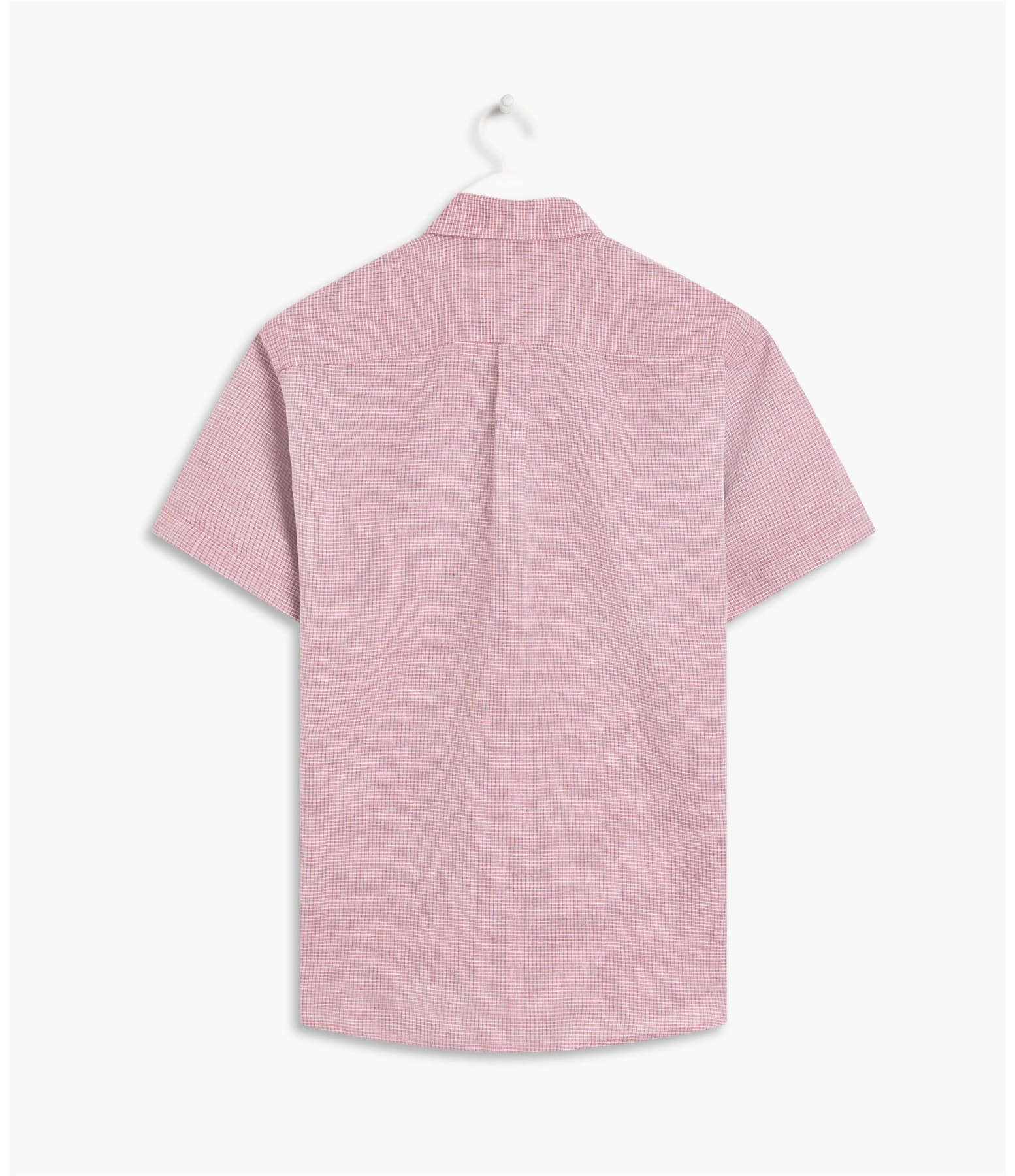 Camisa Linho  Caio Xadrez Mc Vinho