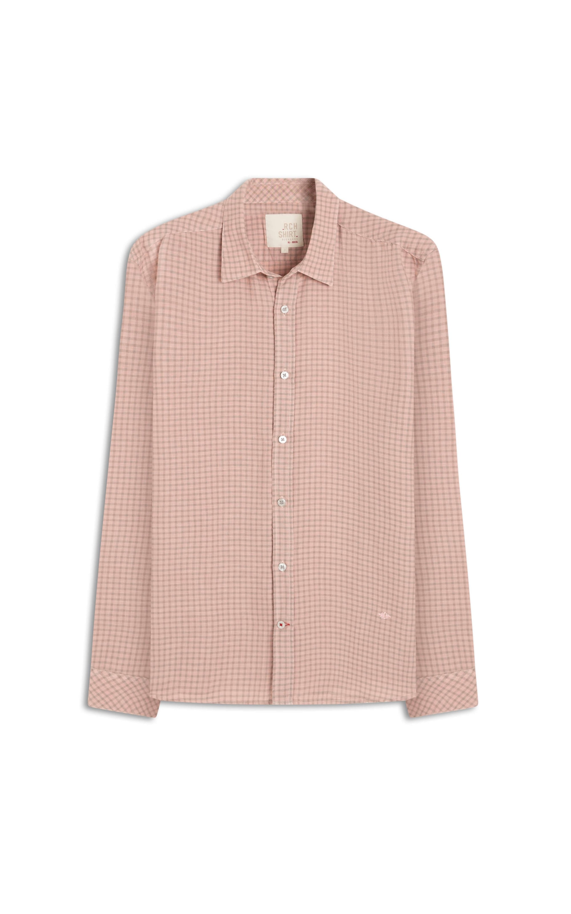 Camisa Linho  Calabacas Rosa