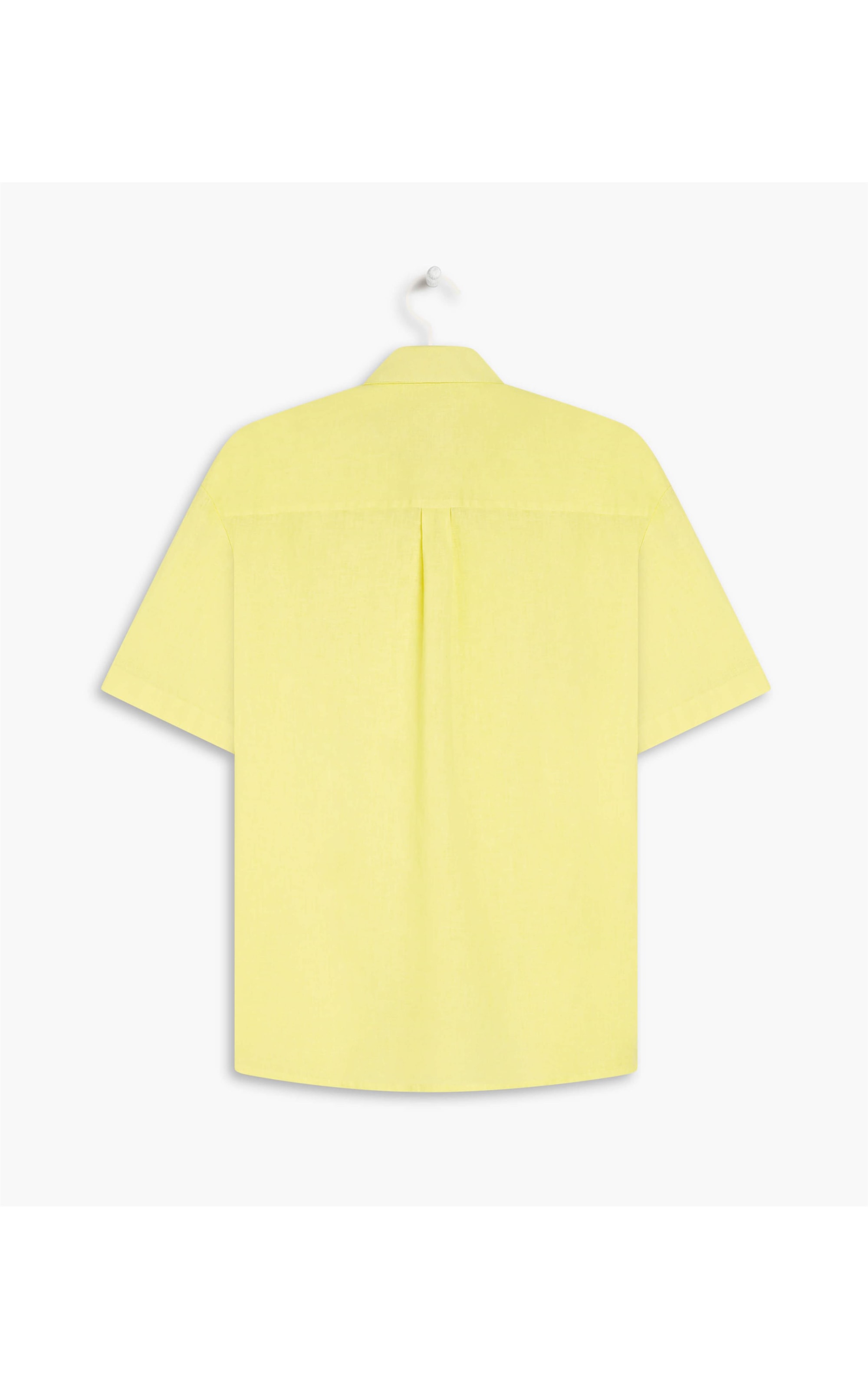 Camisa Linho  Cambraia Uni Mc Amarelo