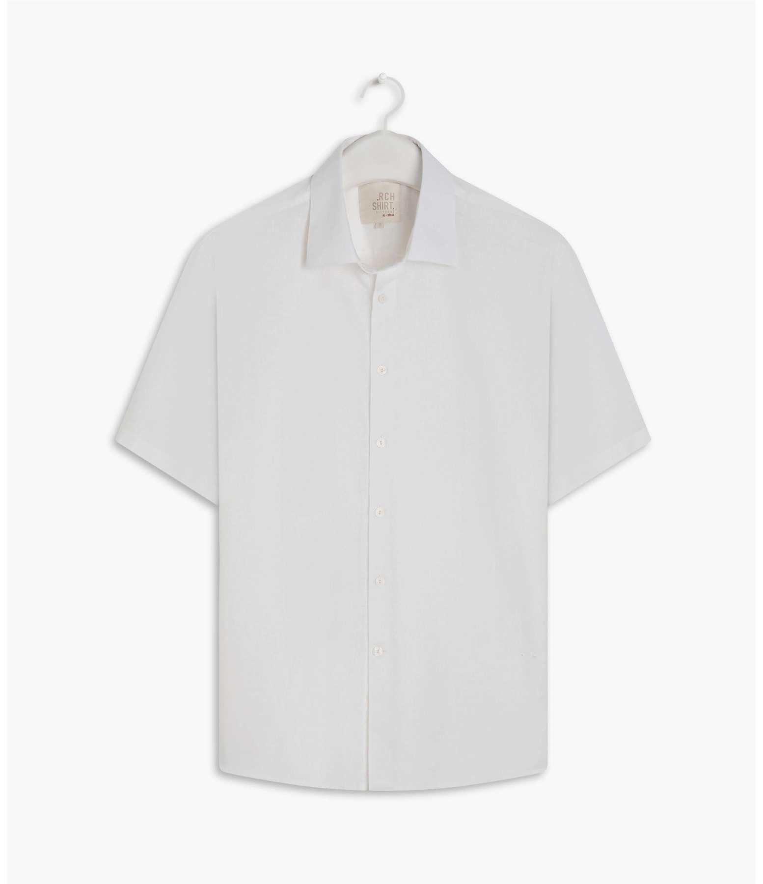 Camisa Linho  Cambraia Uni Mc Branco