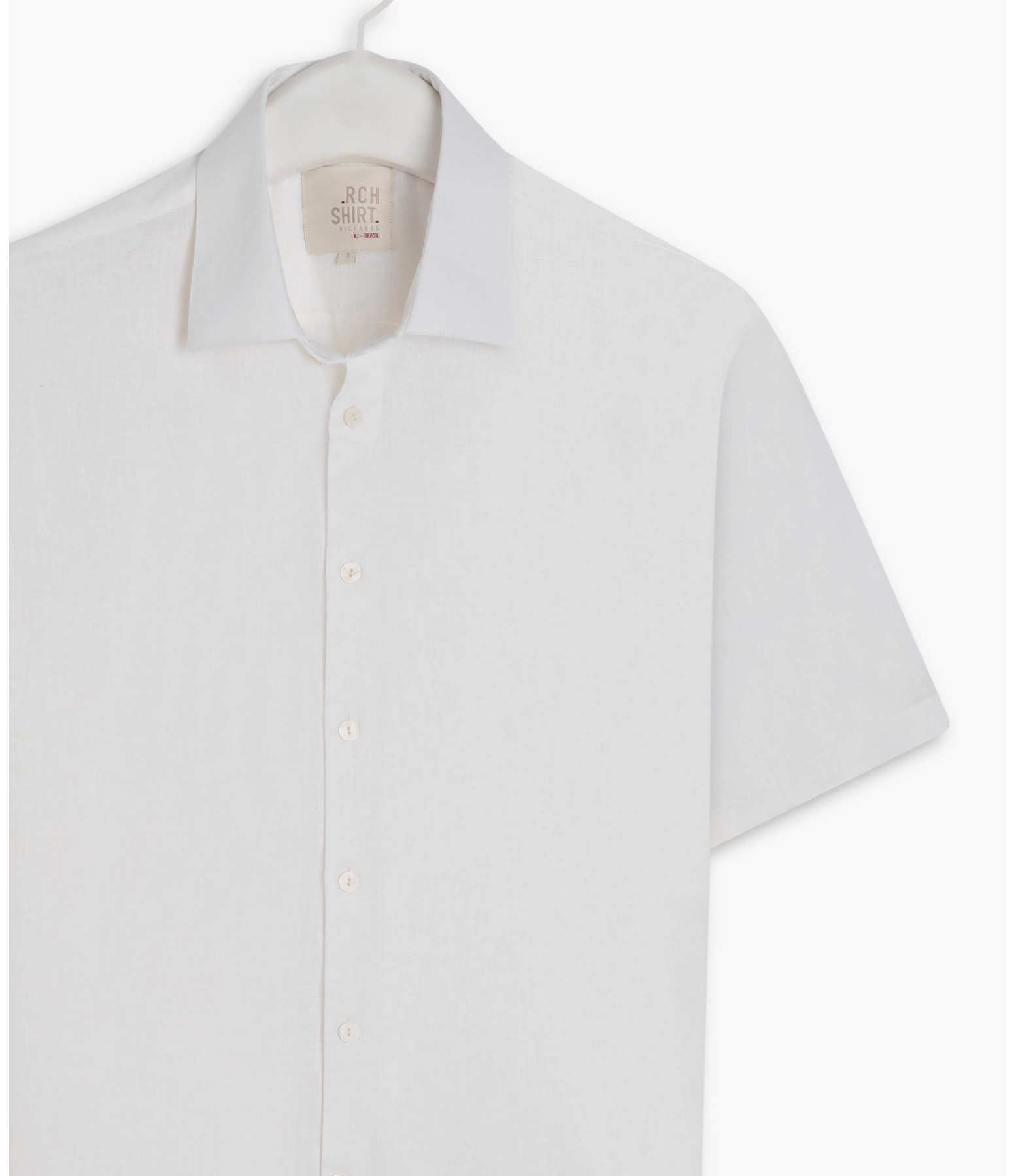 Camisa Linho  Cambraia Uni Mc Branco