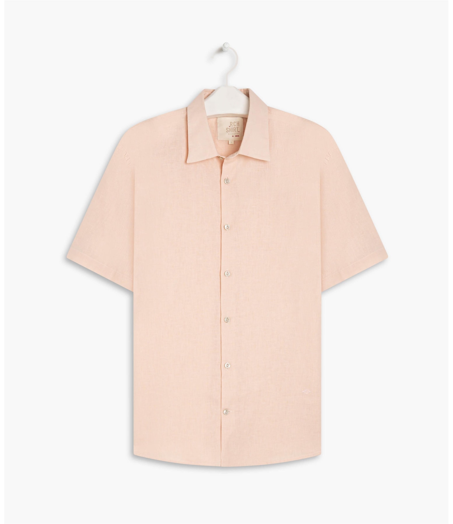 Camisa Linho  Cambraia Uni Mc Rosa