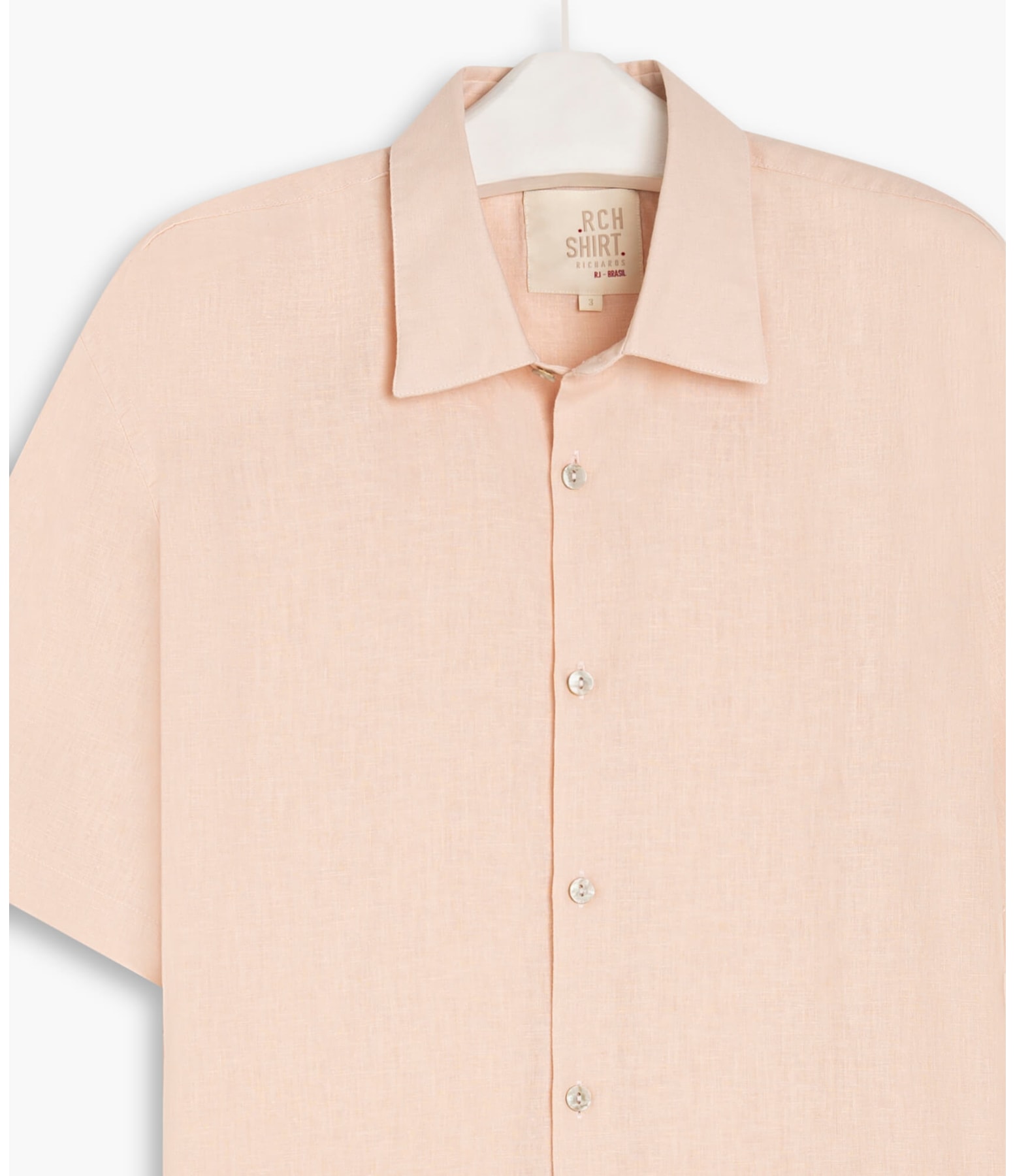 Camisa Linho  Cambraia Uni Mc Rosa