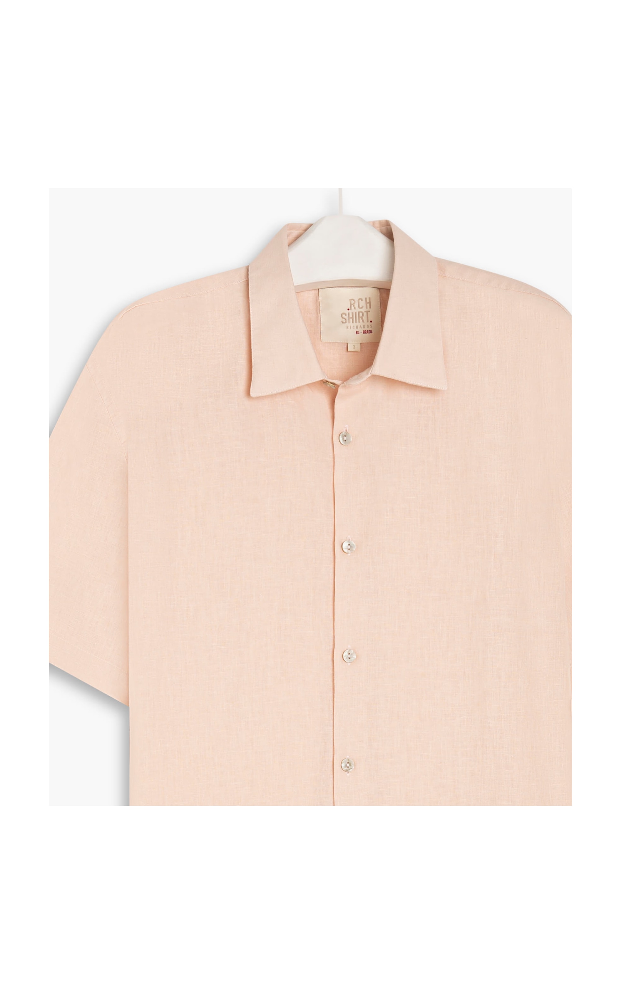 Camisa Linho  Cambraia Uni Mc Rosa