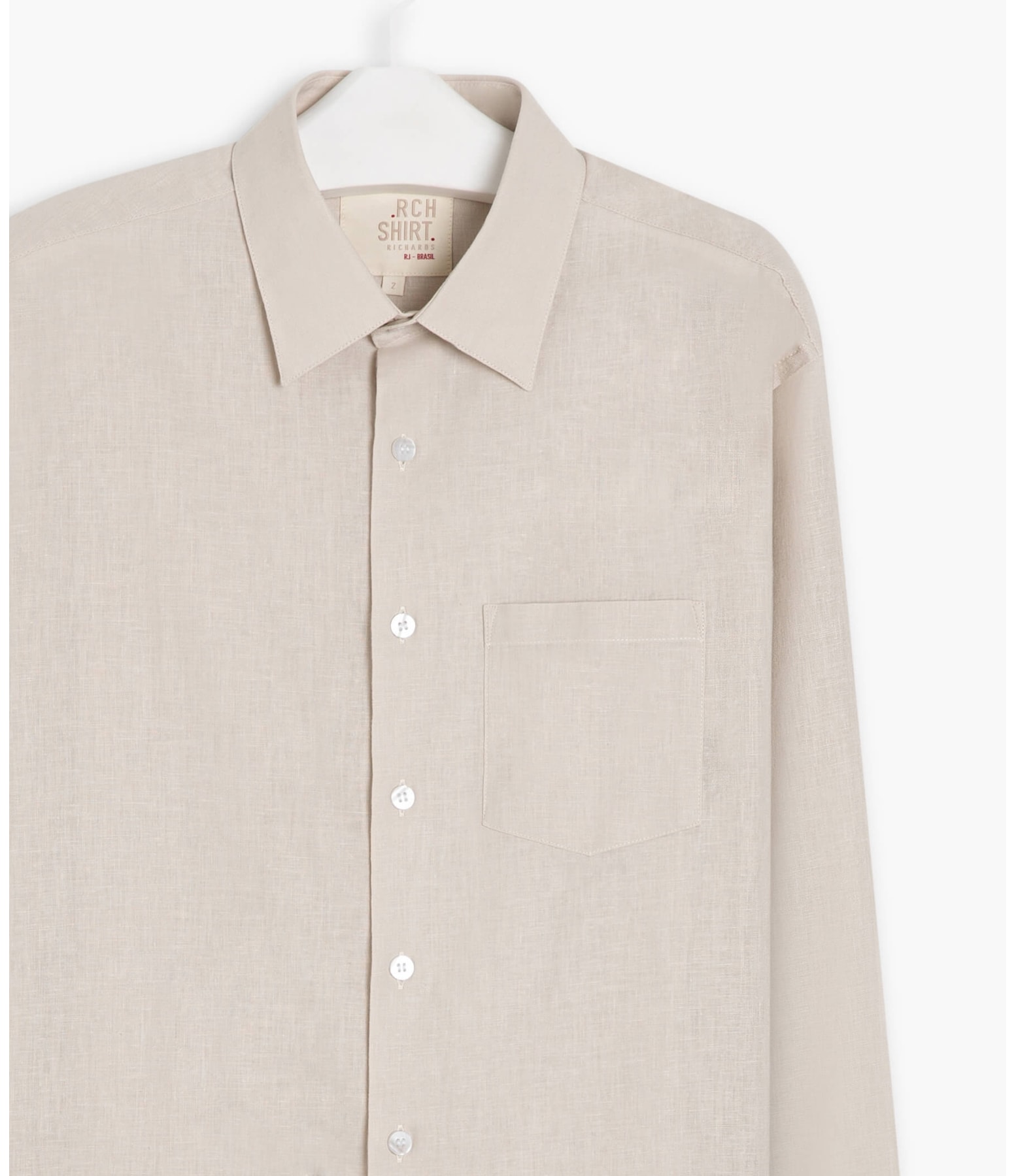 Camisa Linho  Cambraia Uni Ml )
