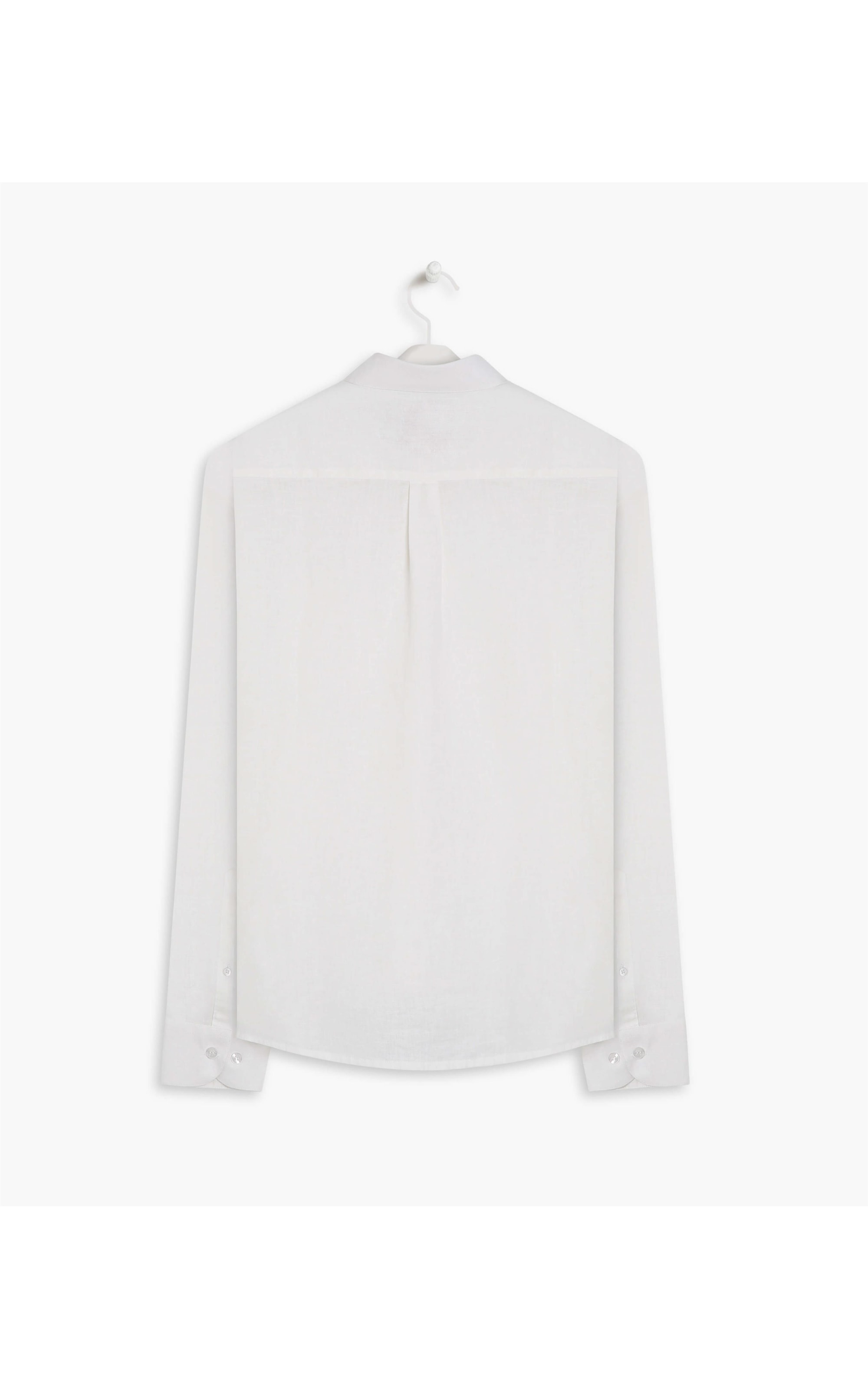 Camisa Linho  Cambraia Uni Ml Branco