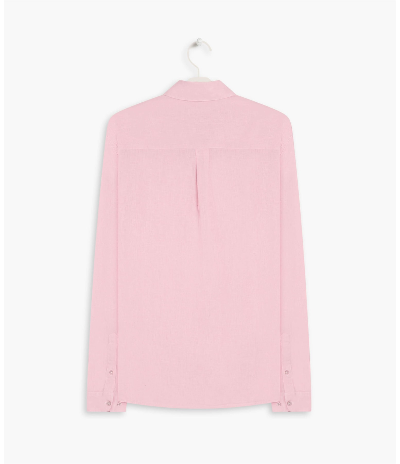 Camisa Linho  Cambraia Uni Ml Rosa