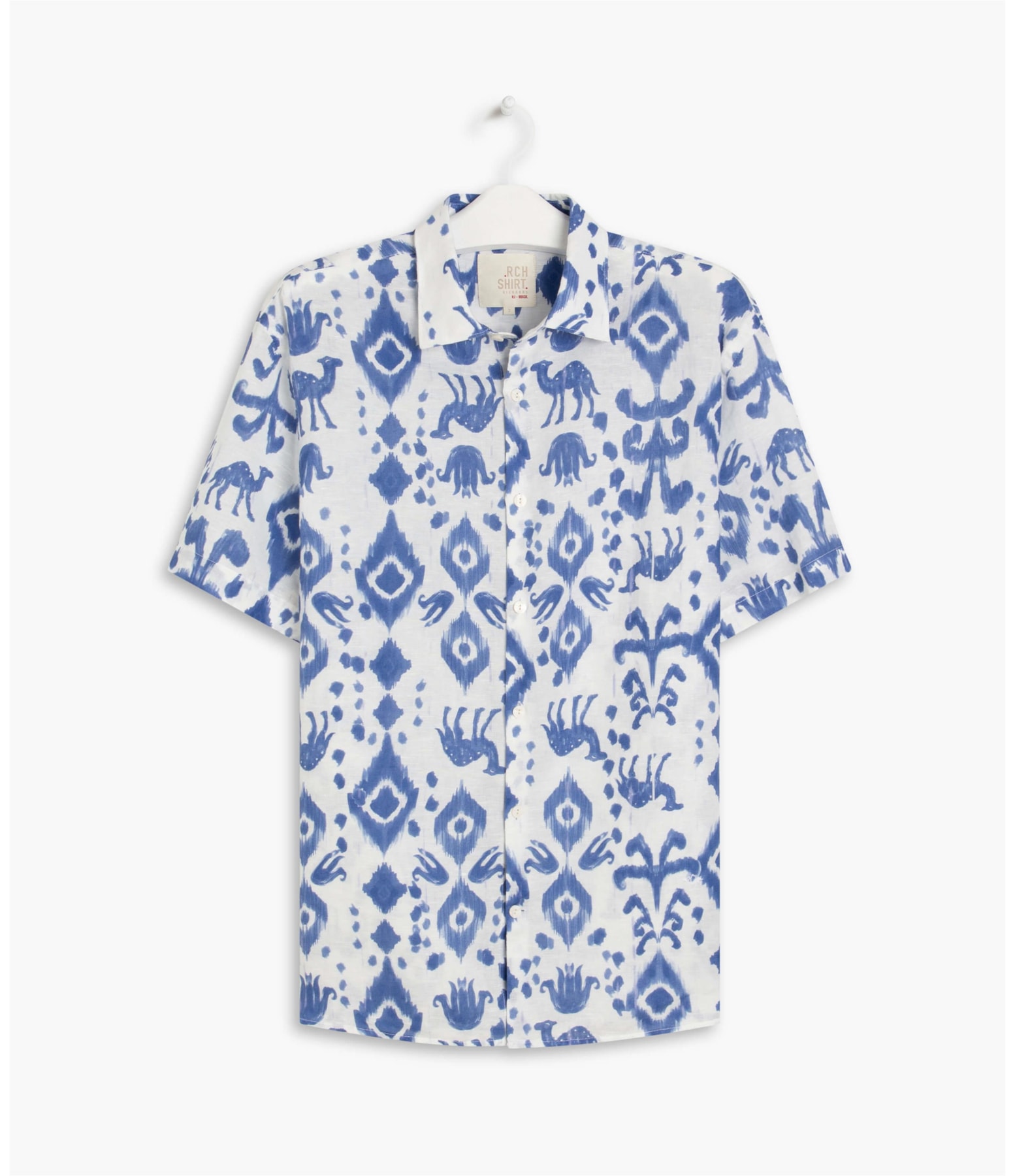 Camisa Linho  Camel Hortencia