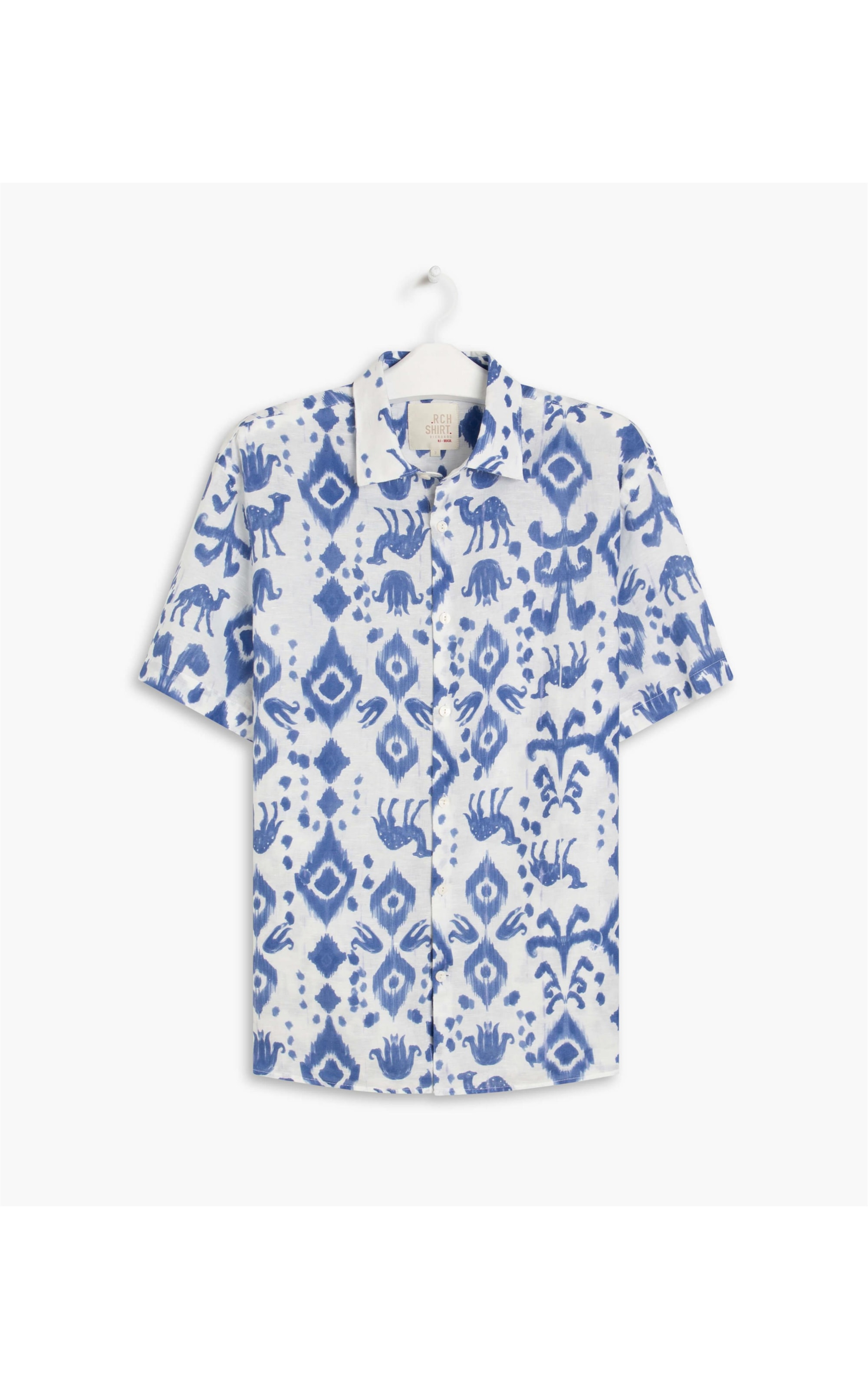 Camisa Linho  Camel Hortencia