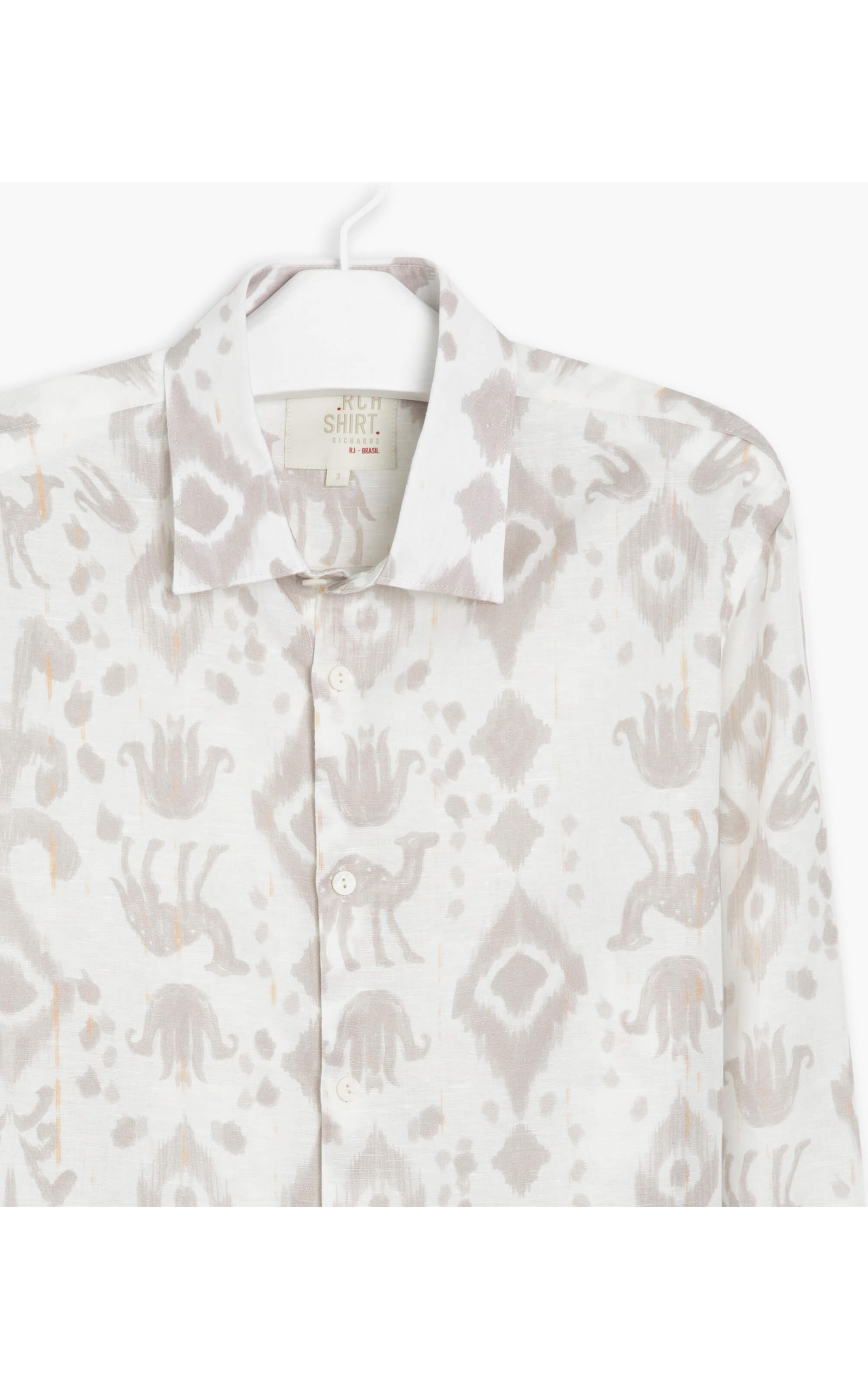 Camisa Linho  Camel Sandy