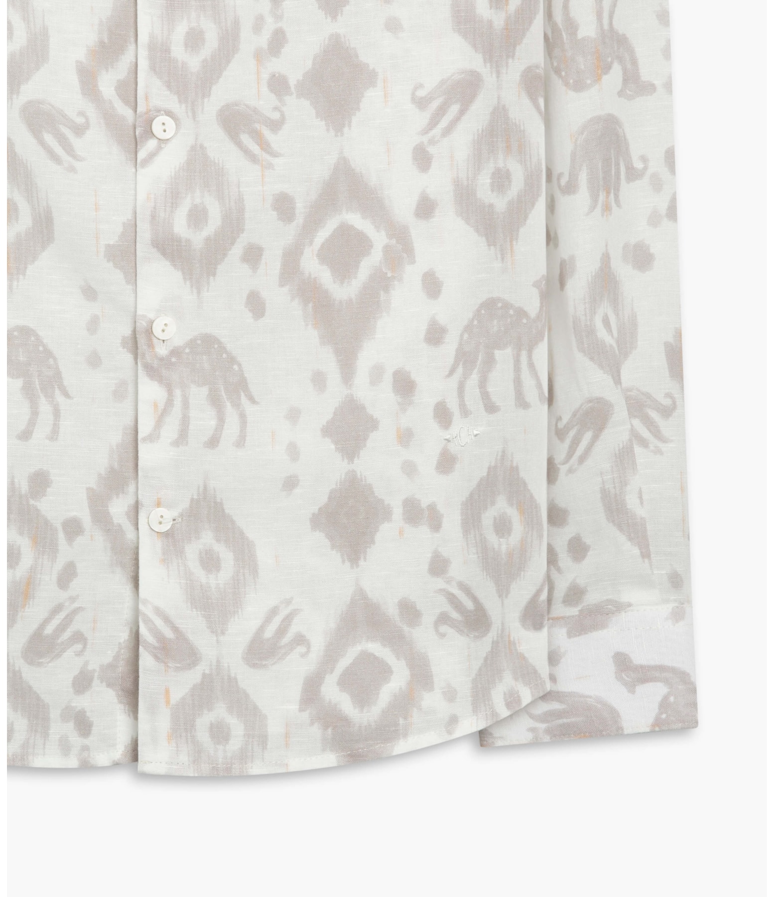 Camisa Linho  Camel Sandy
