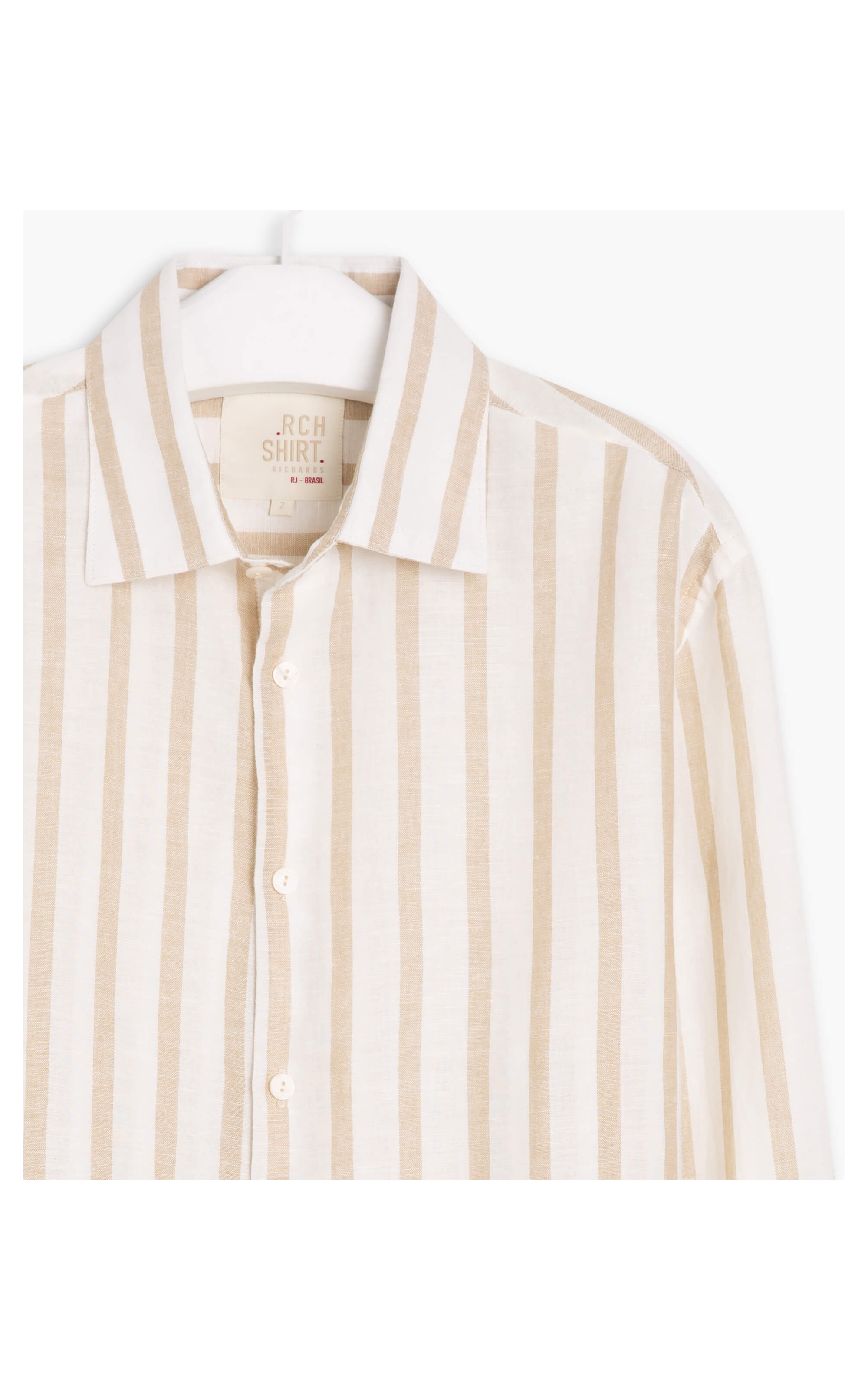 Camisa Linho  Carlos Caqui