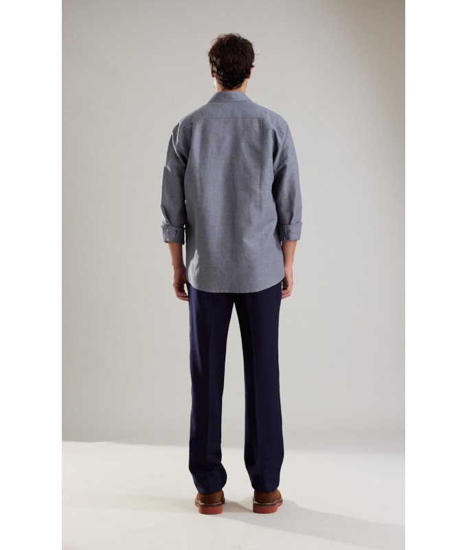 Camisa Linho  Carlos Ml Marinho