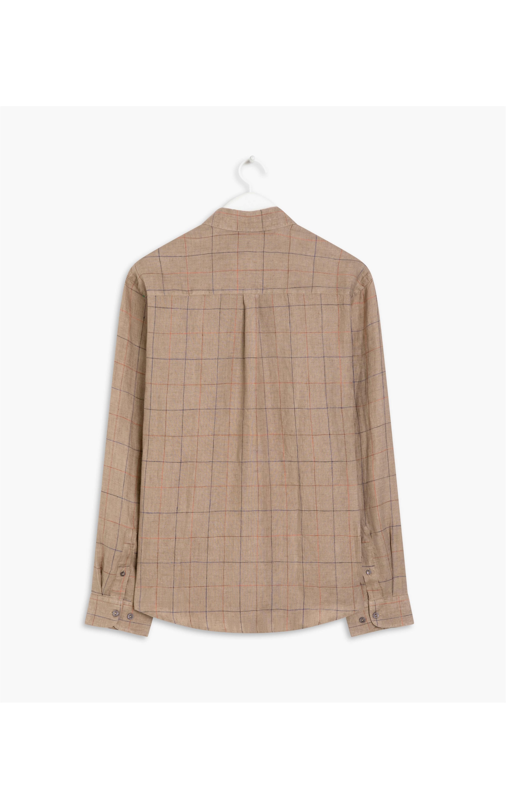 Camisa Linho  Cassio Marrom