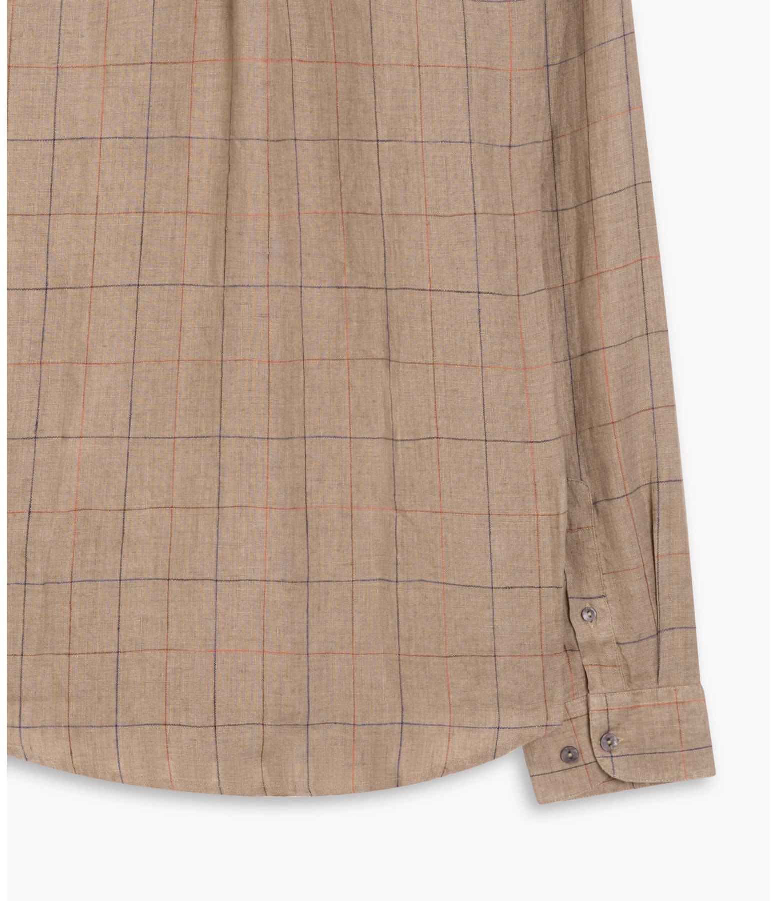 Camisa Linho  Cassio Marrom