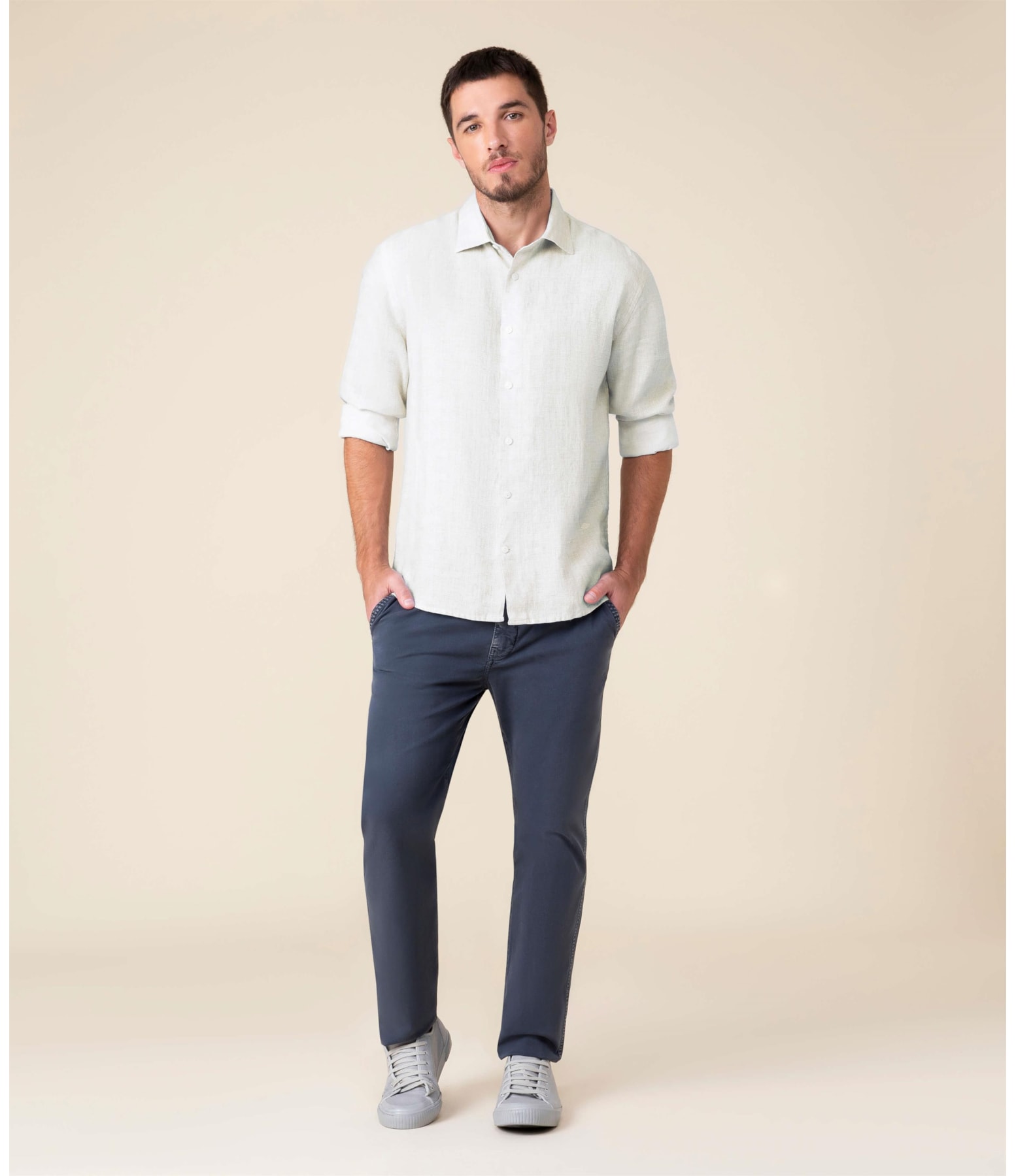 Camisa Linho  Catarino Natural