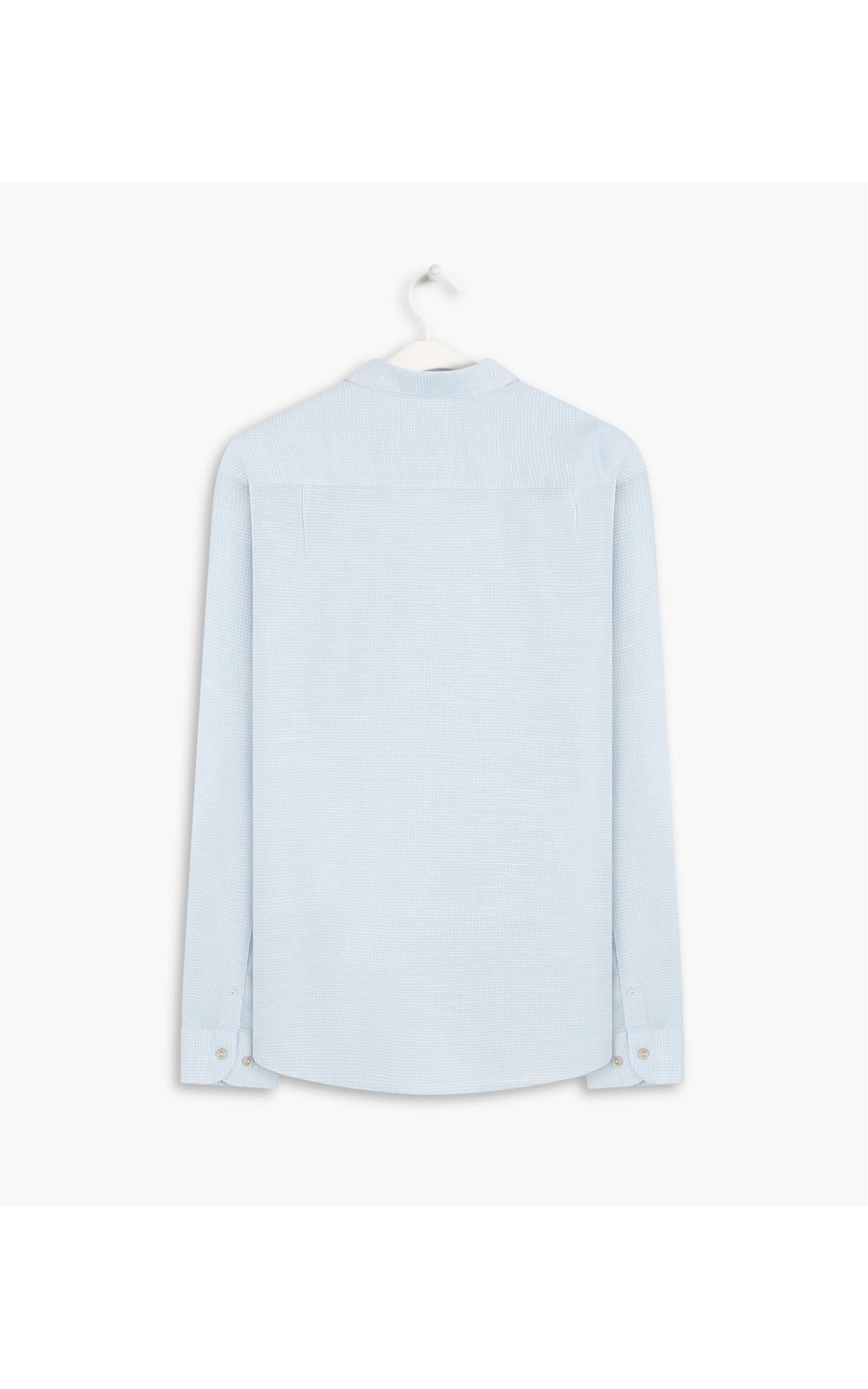 Camisa Linho  Charles Azul Claro