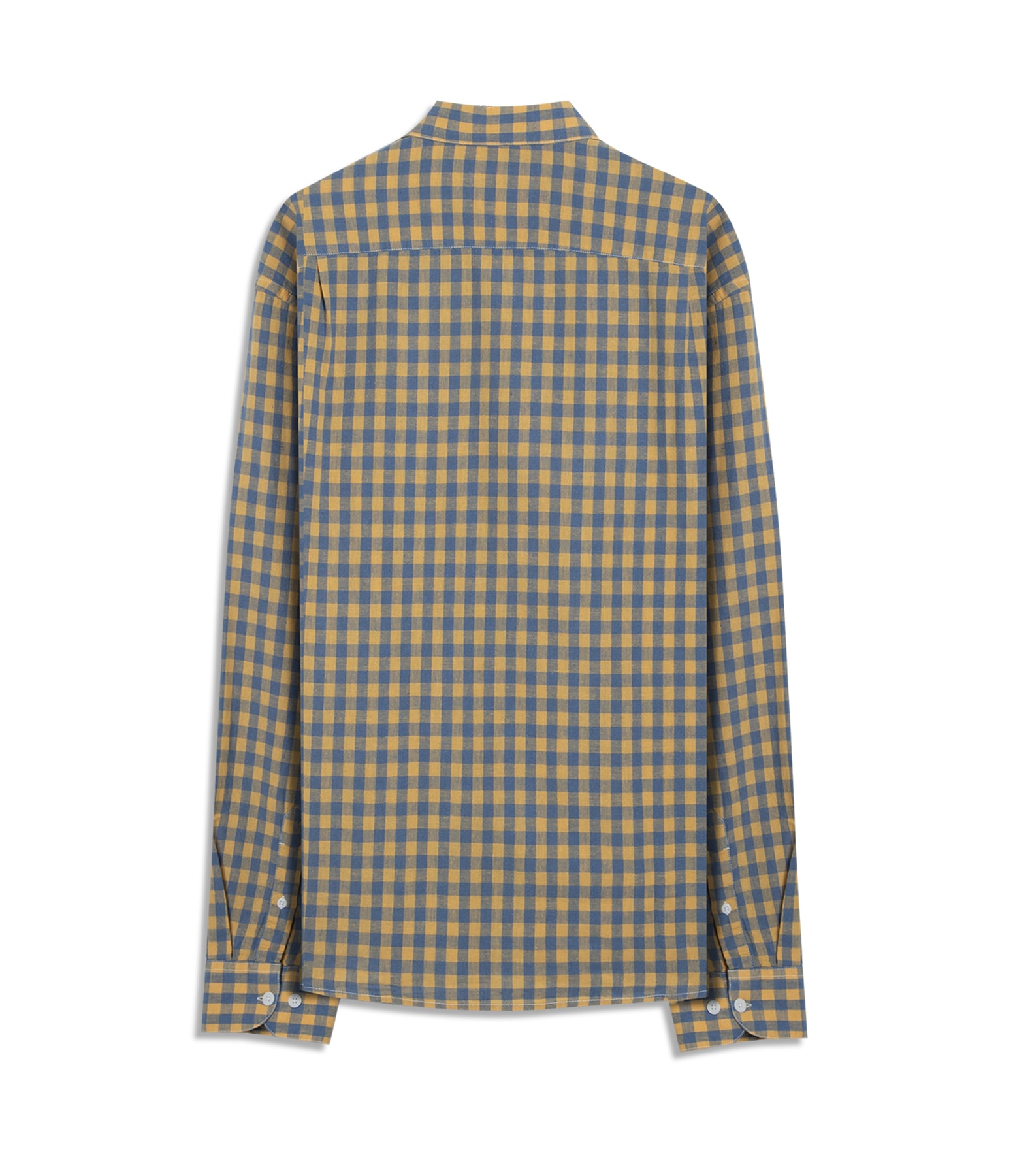 Camisa Linho  Chess Ml Amarelo
