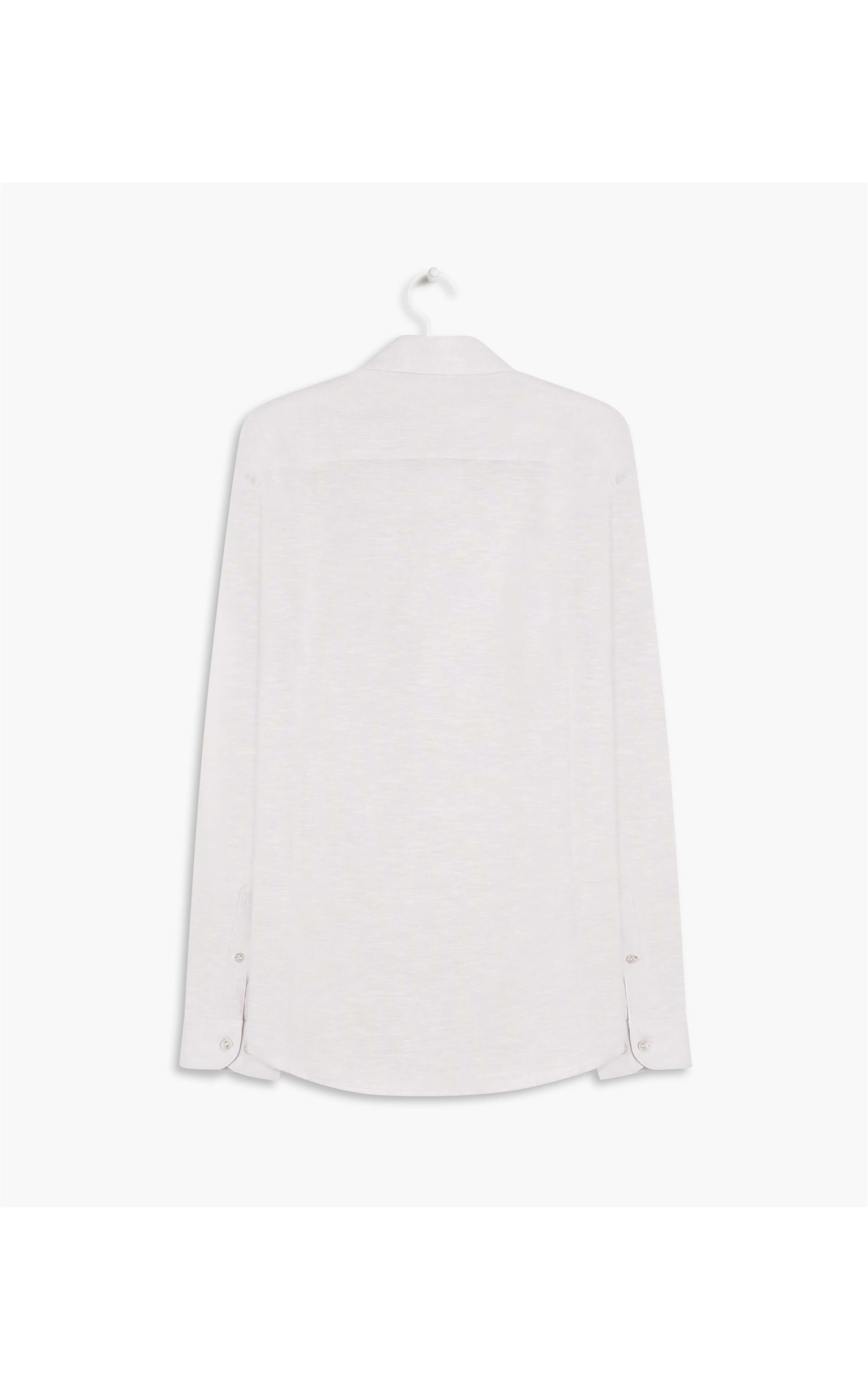 Camisa Linho Cinza Claro Royal